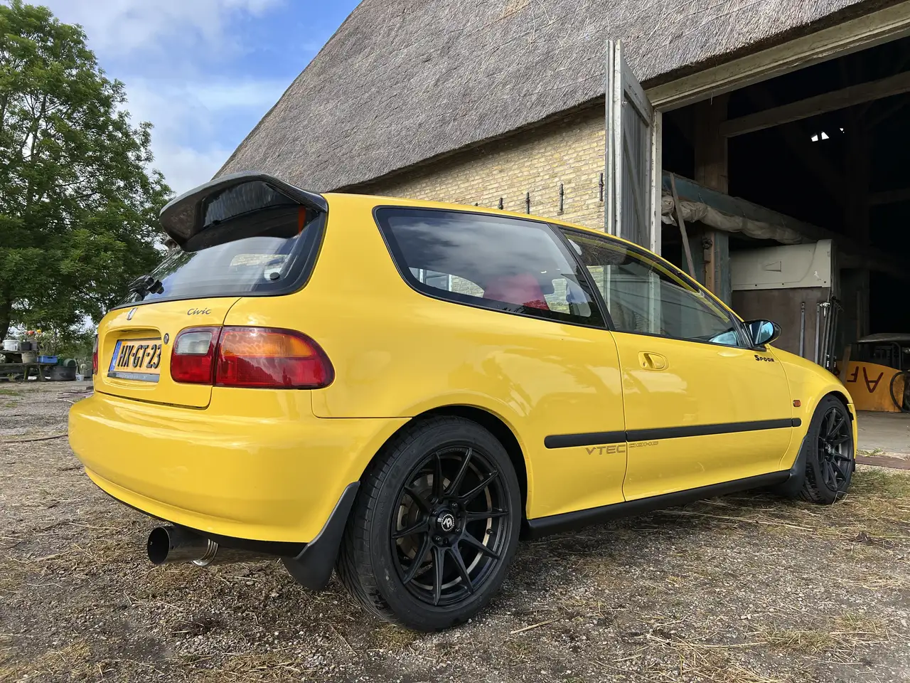 Honda Civic 1.6 Vti Spoon Yellow, foto 4