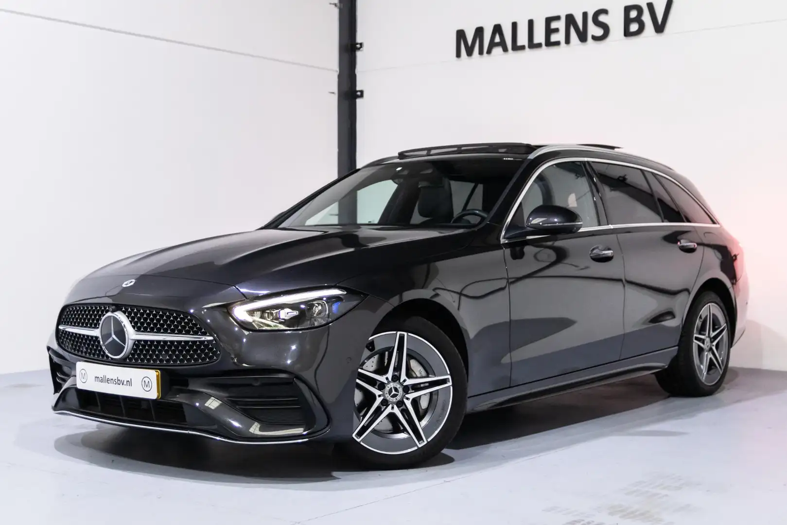 Mercedes-Benz C 300 Estate e AMG Line PANO/MEMORY/AMG/NAP/TREKHAAK/360 Gris - 1