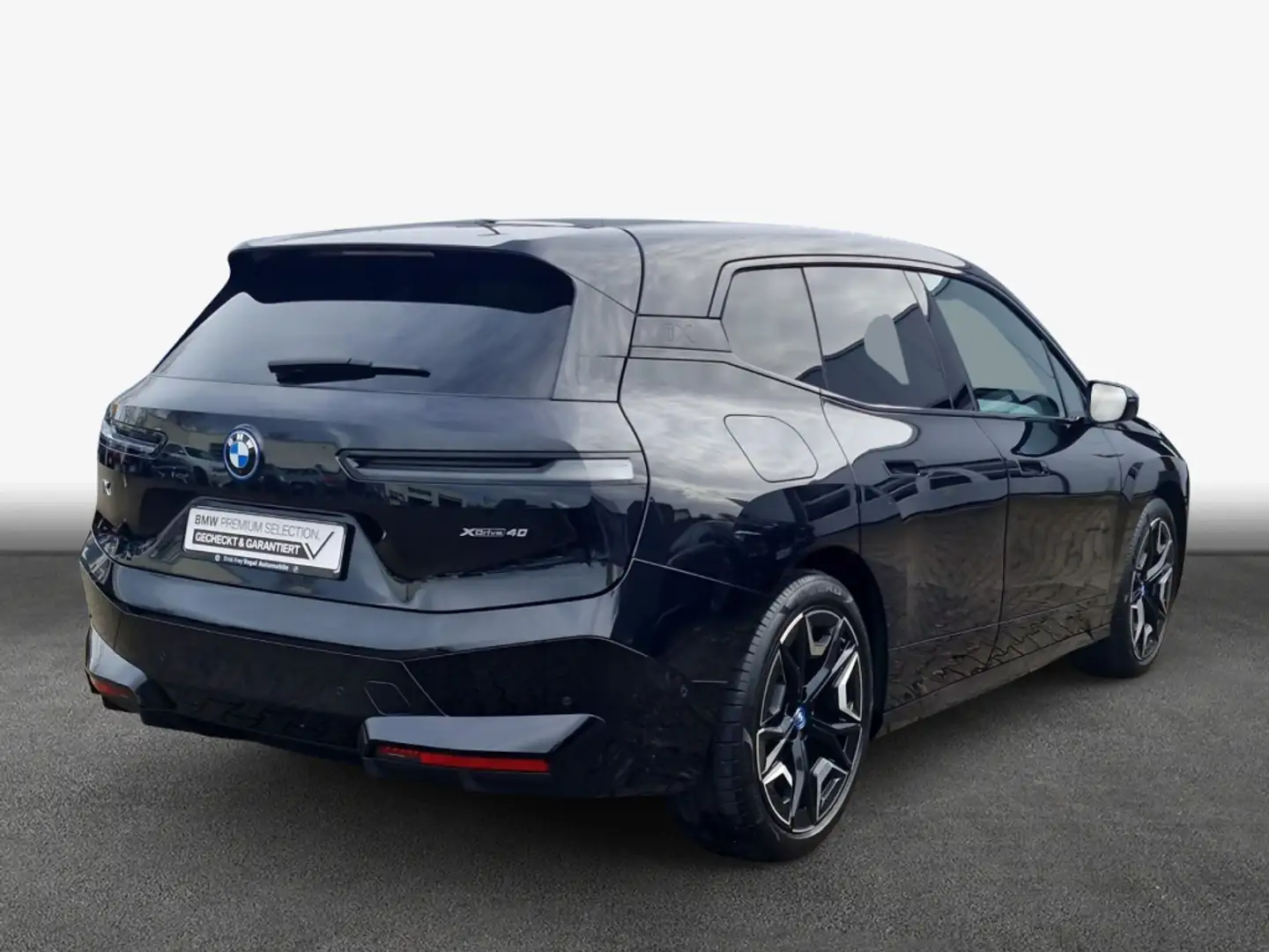 BMW iX xDrive40 Sportpaket Laser AHK Pano Harman Kardo Schwarz - 2