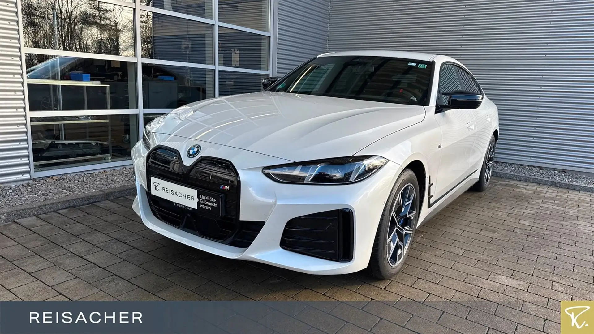 BMW i4 A M50 xDrive Gran Coupé Navi HUD ACC 360° H&K Weiß - 1