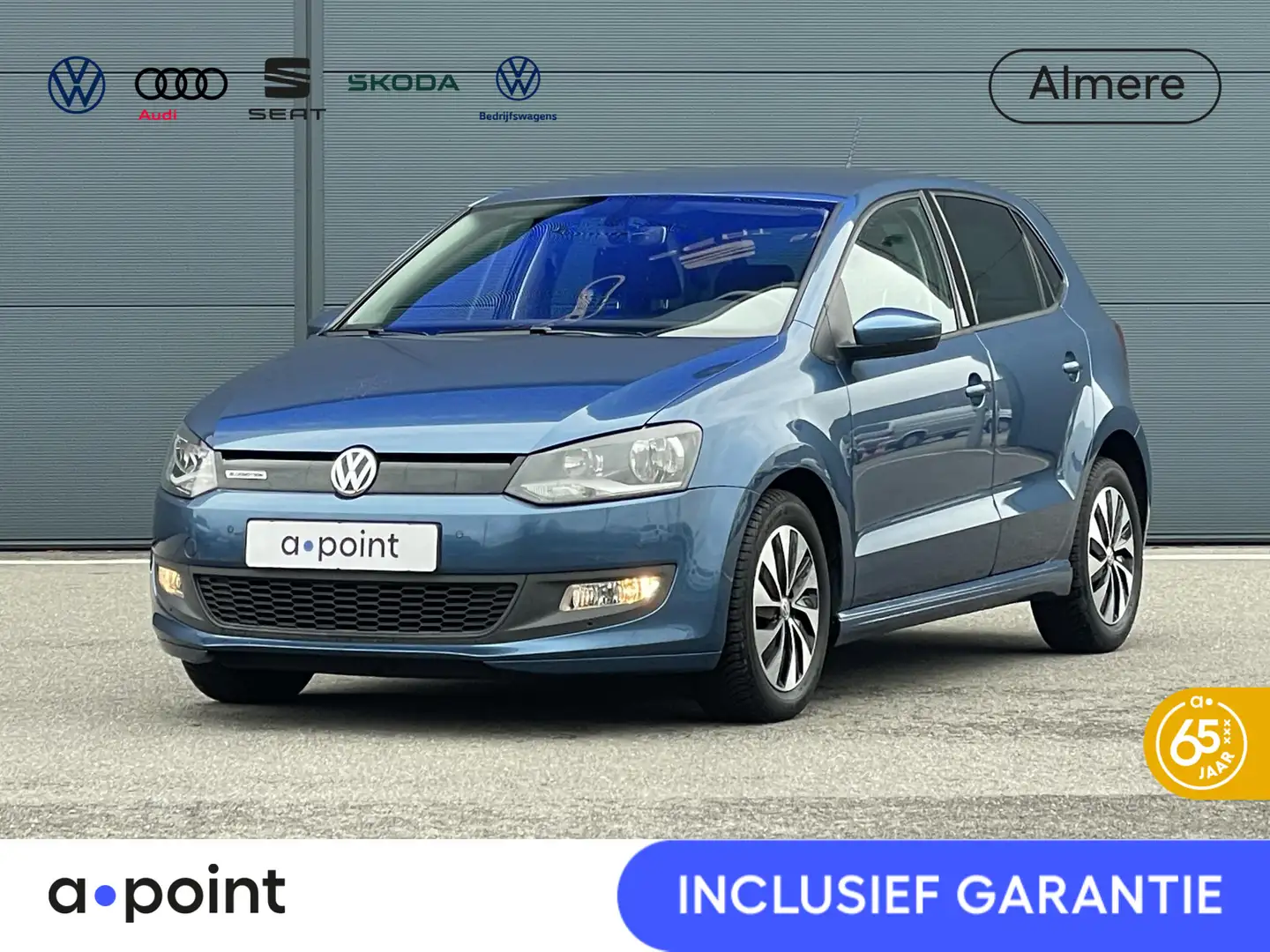 Volkswagen Polo 1.0 BlueMotion Edition | Carplay | Parkeersensoren Blauw - 1