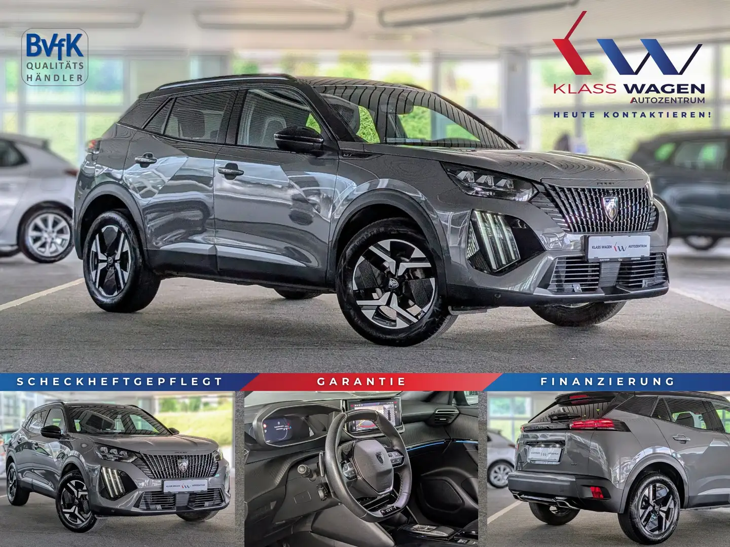 Peugeot 2008 Allure Grau - 1