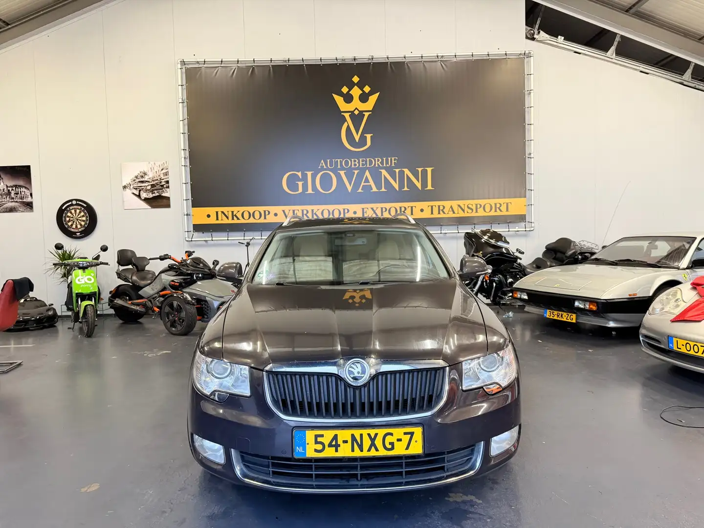 Skoda Superb Combi 2.0 TSI Ambition Business Line ineuil mogeli Brun - 2