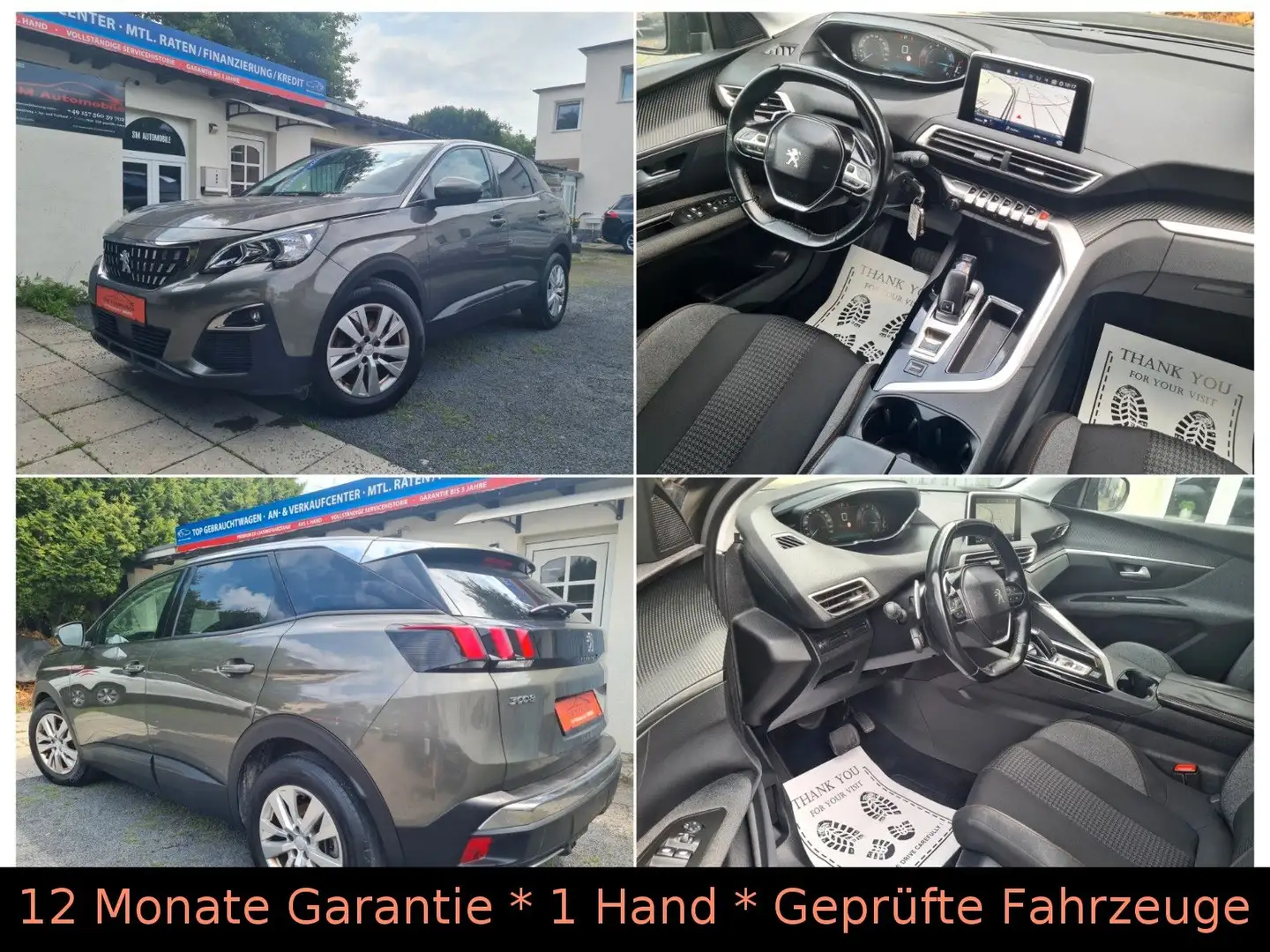 Peugeot 3008 AUT/SpurAssist/AHK/Navi/Sport Grau - 1