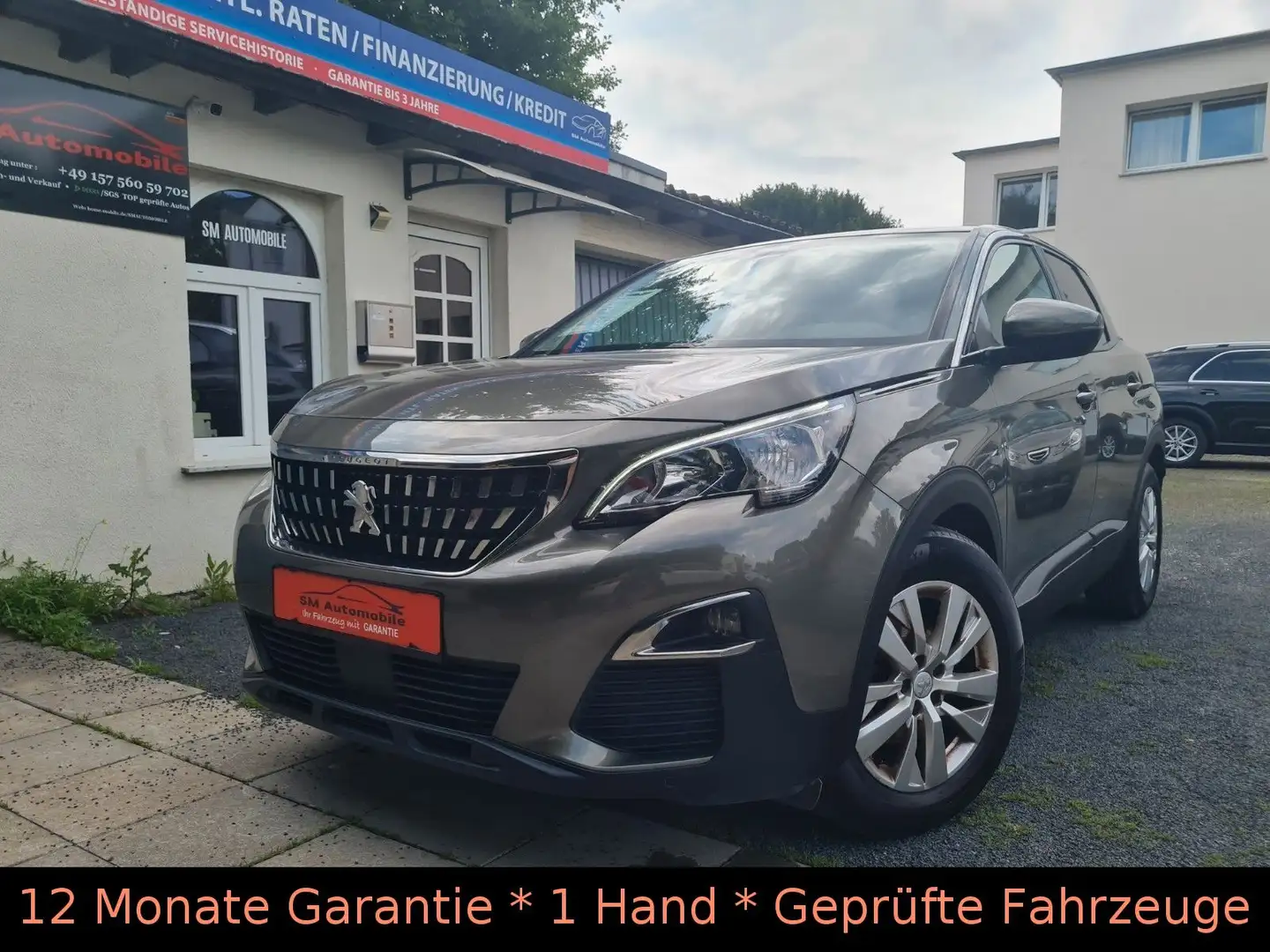 Peugeot 3008 AUT/SpurAssist/AHK/Navi/Sport Grau - 2