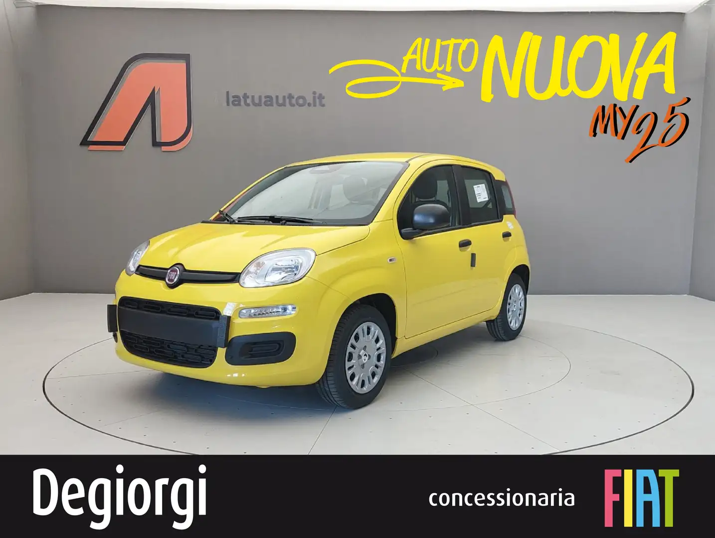 Fiat Panda 1.0 70 HYBRID Jaune - 1