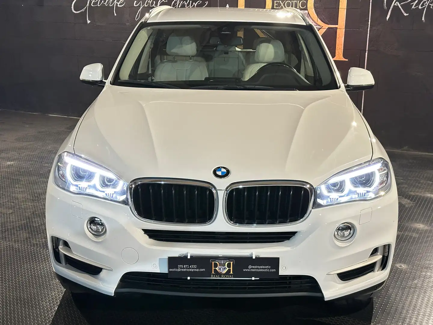 BMW X5 Euro6 xdrive25d Business 231cv auto Bianco - 2
