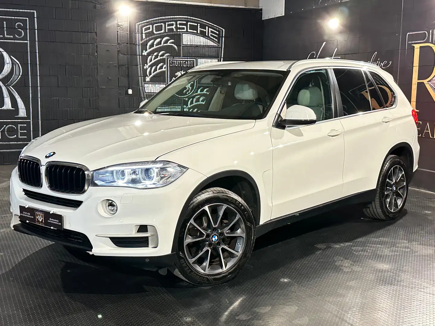 BMW X5 Euro6 xdrive25d Business 231cv auto Bianco - 1