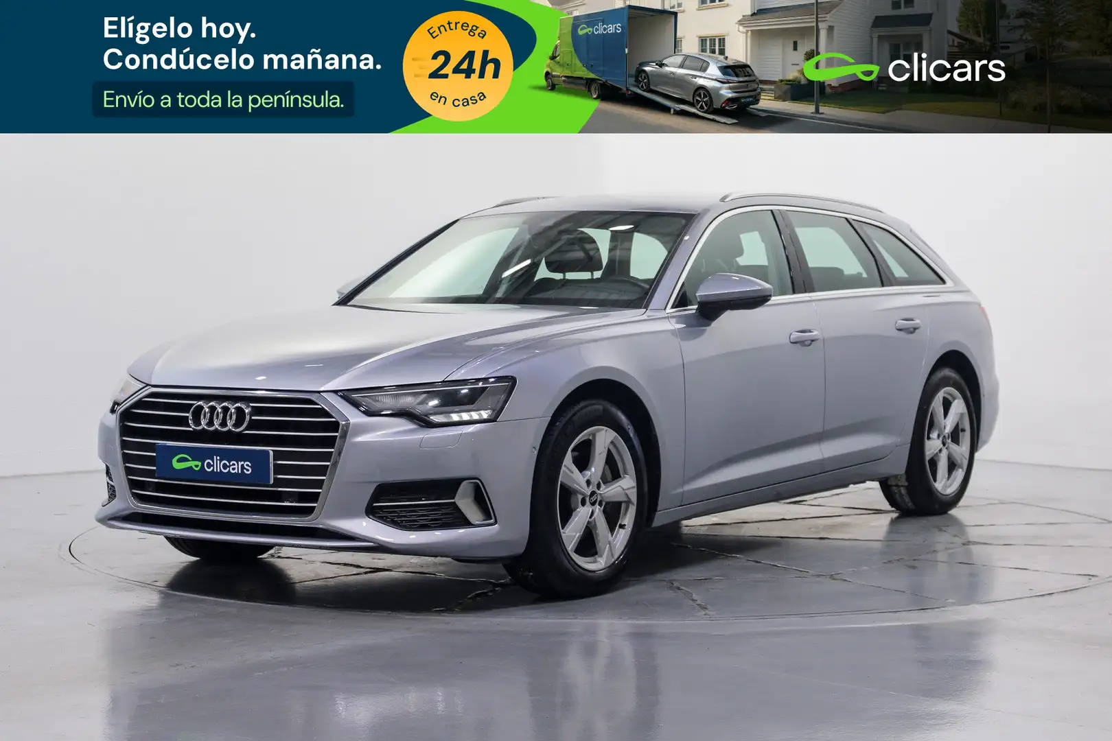 Audi A6 Avant 40 TDI Sport S tronic Plateado - 1