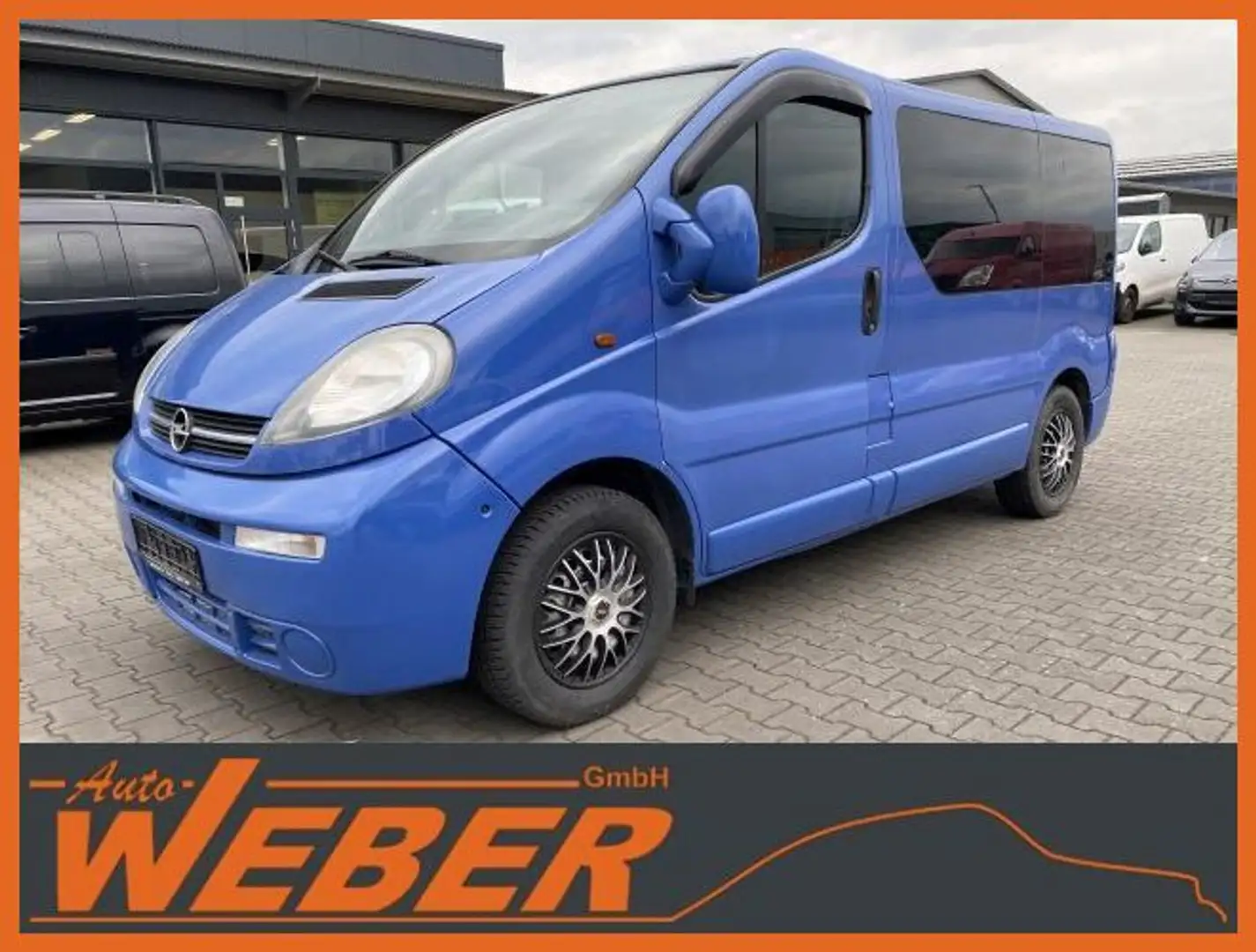 Opel Vivaro 2.5 DoKa 6-Sitz Automat Klim Navi Kam AHK Blau - 1