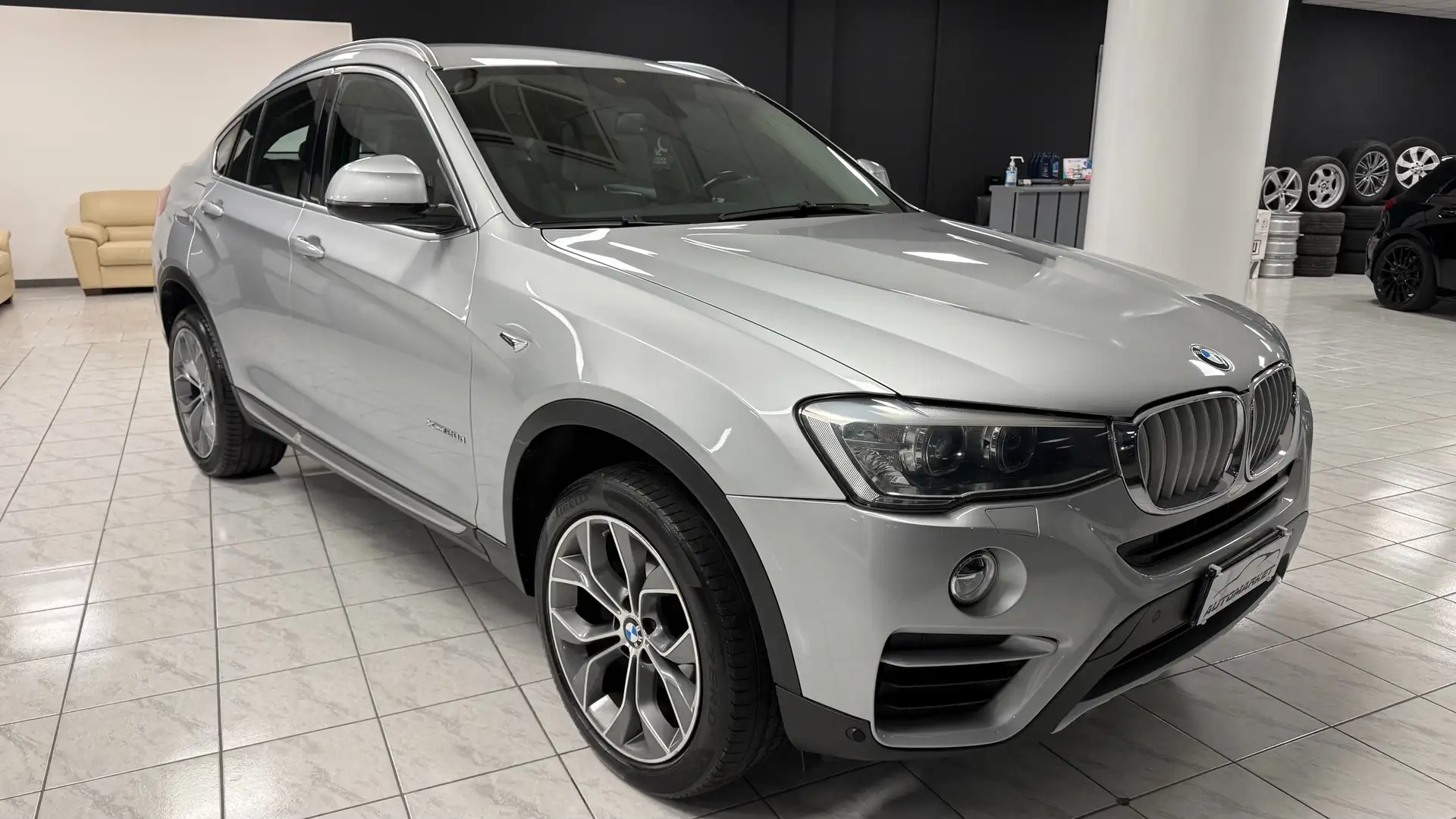 BMW X4 F26 xdrive20d xLine auto Grigio - 2