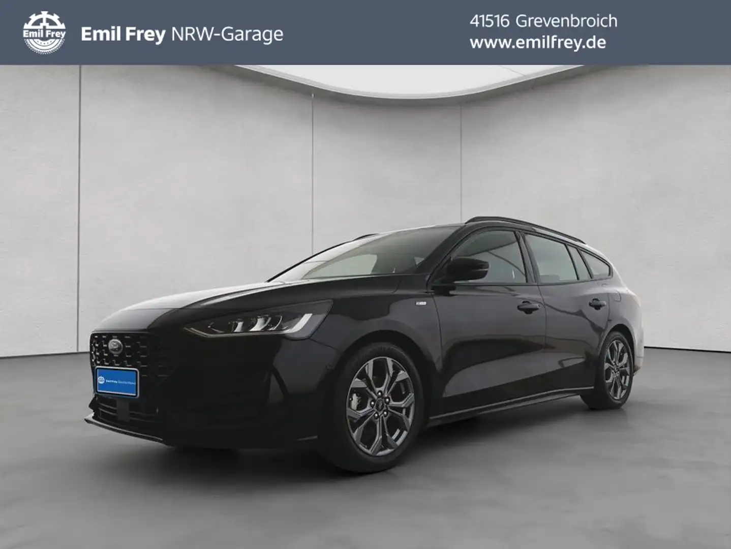Ford Focus Turnier 1.0 EcoBoost Hybrid Aut. ST-LINE NAV Nero - 1