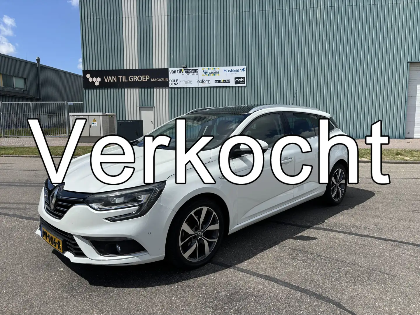 Renault Megane Estate 1.5 dCi Bose Automaat 110 PK. Mooie en zeer Wit - 1