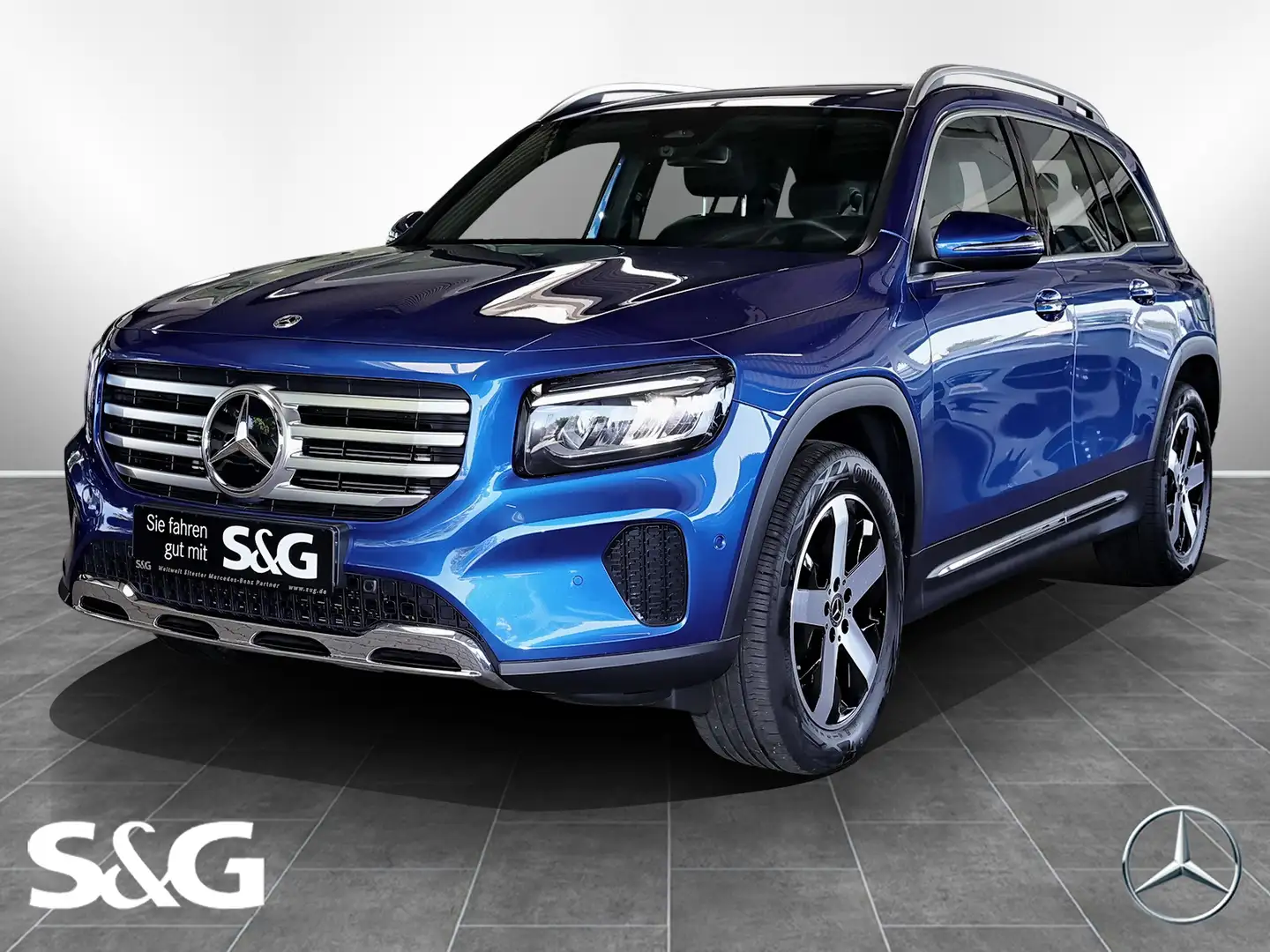Mercedes-Benz GLB 200 7 SITZE+MEMORY+KEYLESS+CARPLAY+KAMERA Blau - 1
