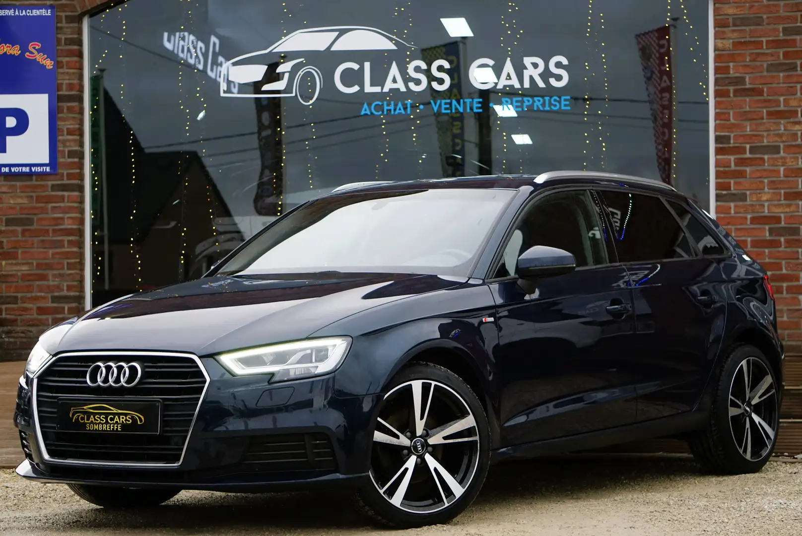 Audi A3 30 TDi SPORTBACK S-LINE S-TRONIC COCKPIT NAVI 6dt Bleu - 1