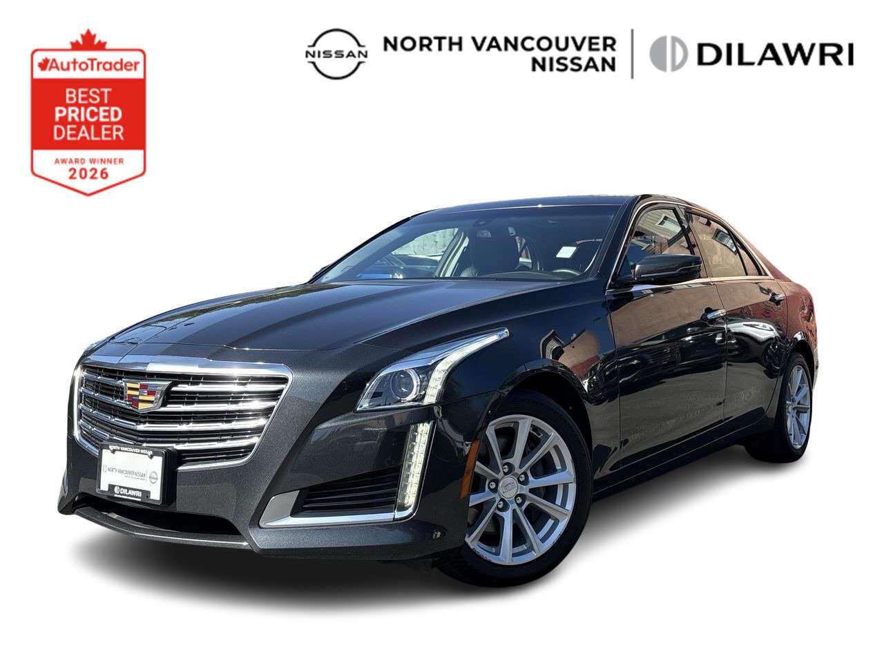 2018 Cadillac CTS Sedan AWD 2.0L Turbo Low KMs | CarPlay / Android A