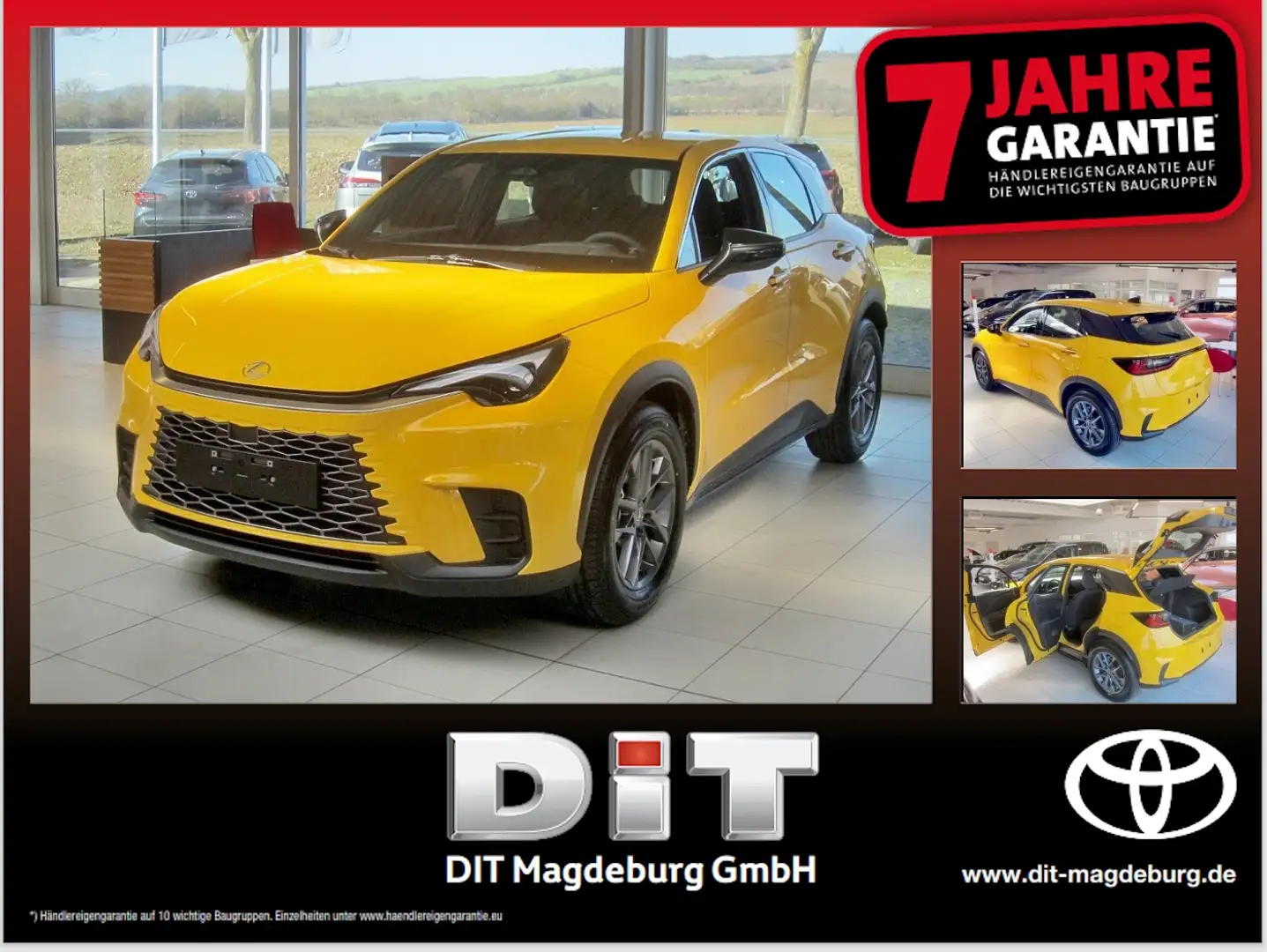 Lexus LBX 1.5 Komfort-Paket SpurH LED KeyLess KlimaA Yellow - 1