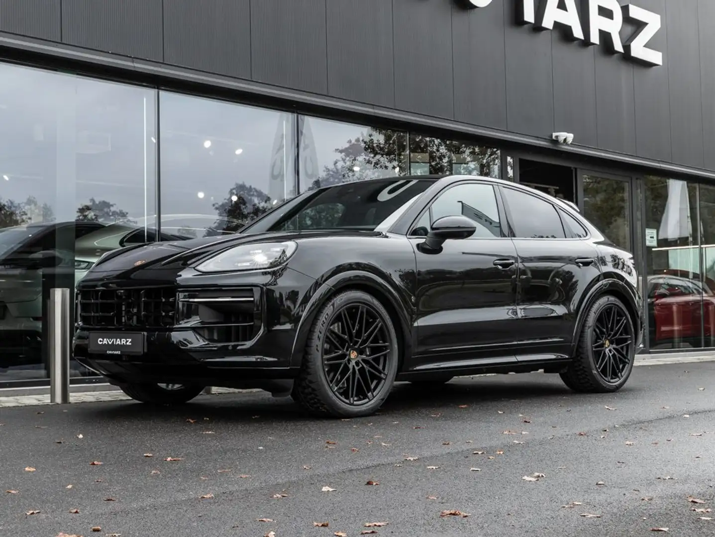 Porsche Cayenne COUPE E-HYB SPORTDES/UITL/SOFTCL/ACC/DISP/18W/BOSE Noir - 1