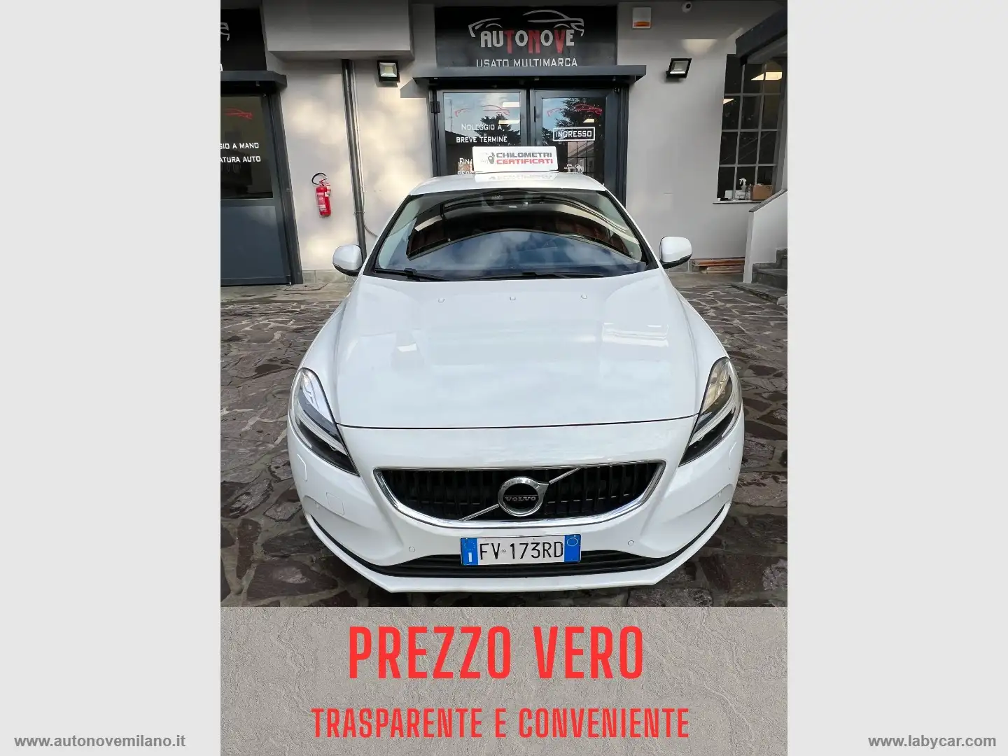 Volvo V40 T2 Geartronic Business Plus PREZZO REALE-WWW.AUTON Bianco - 1