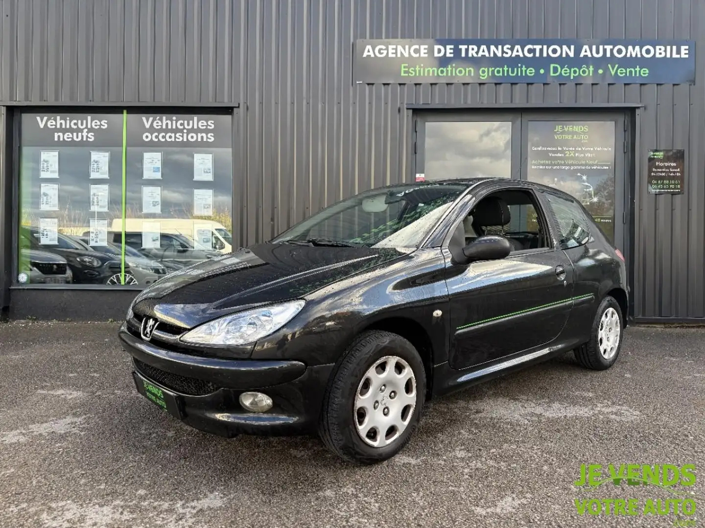 Peugeot 206 1.4 X-BOX 360 3p Noir - 1