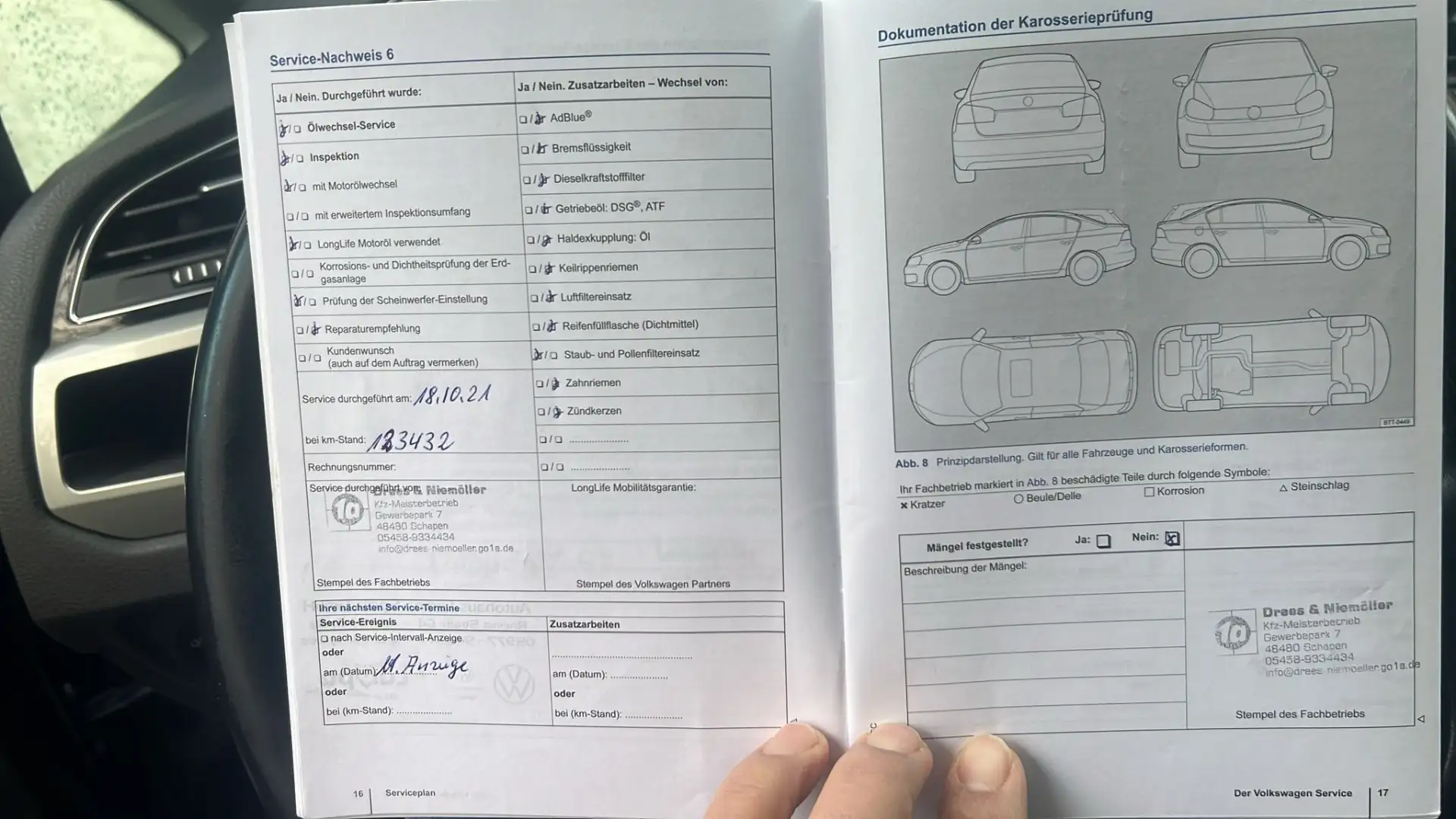 Volkswagen Touran Touran 1.6 TDI SCR BlueMotion Technology Trendline Grün - 2