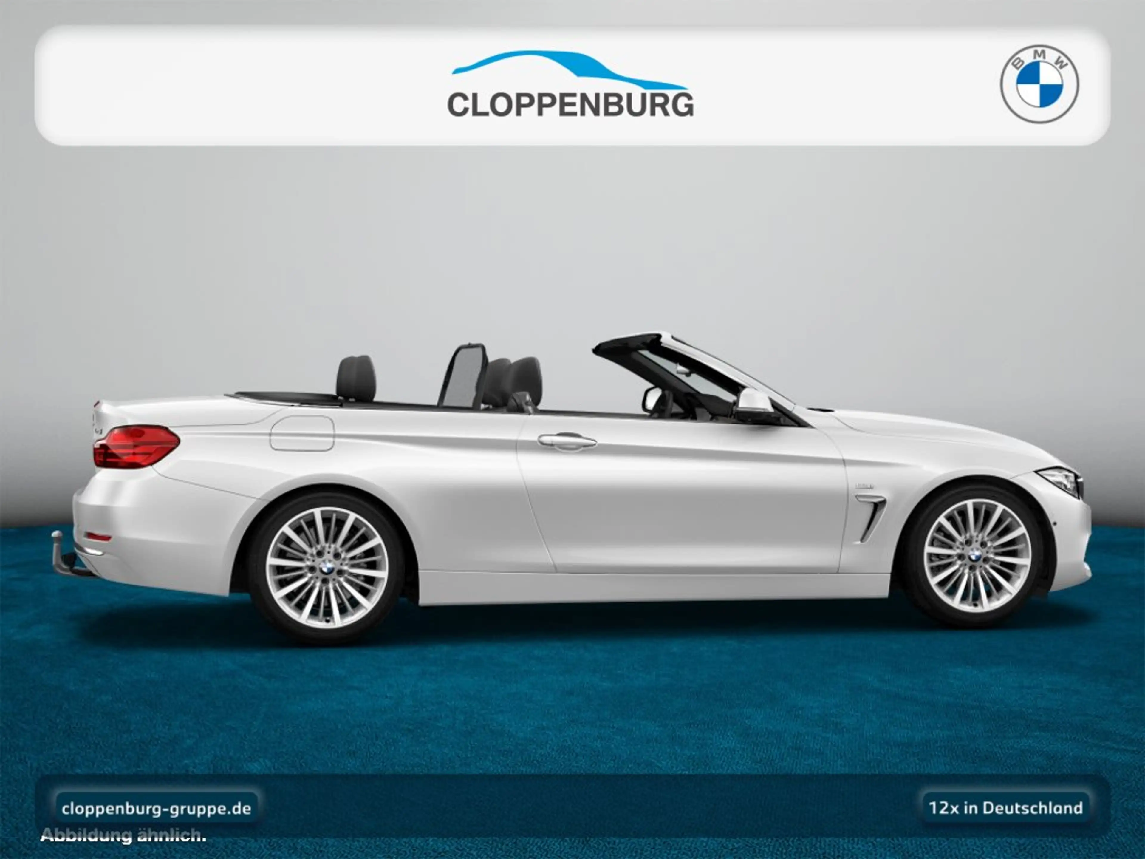 BMW 428 i Cabrio Luxury Line Luxury Head-Up+AHK+Navi — photo 9