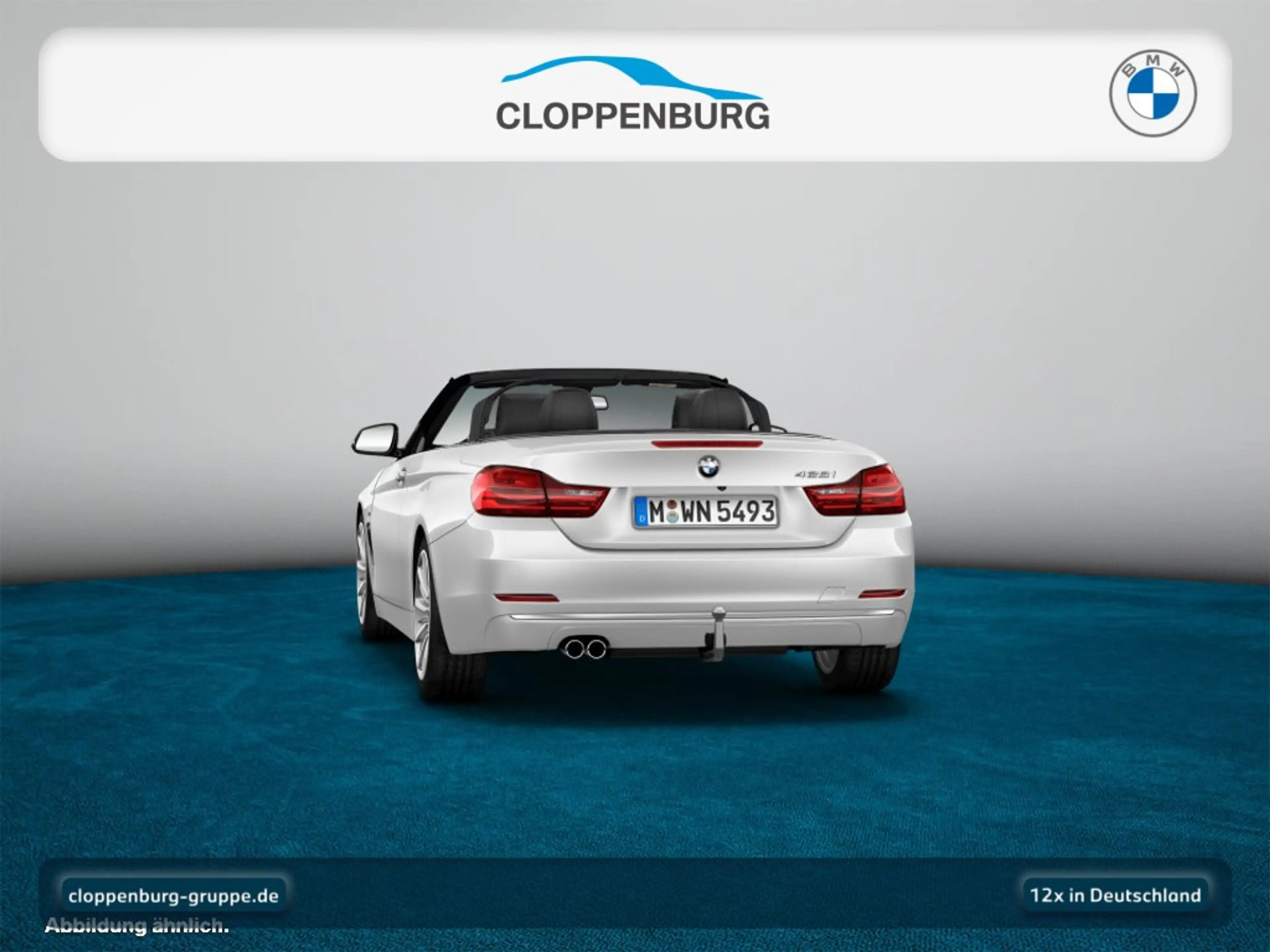 BMW 428 i Cabrio Luxury Line Luxury Head-Up+AHK+Navi — photo 8