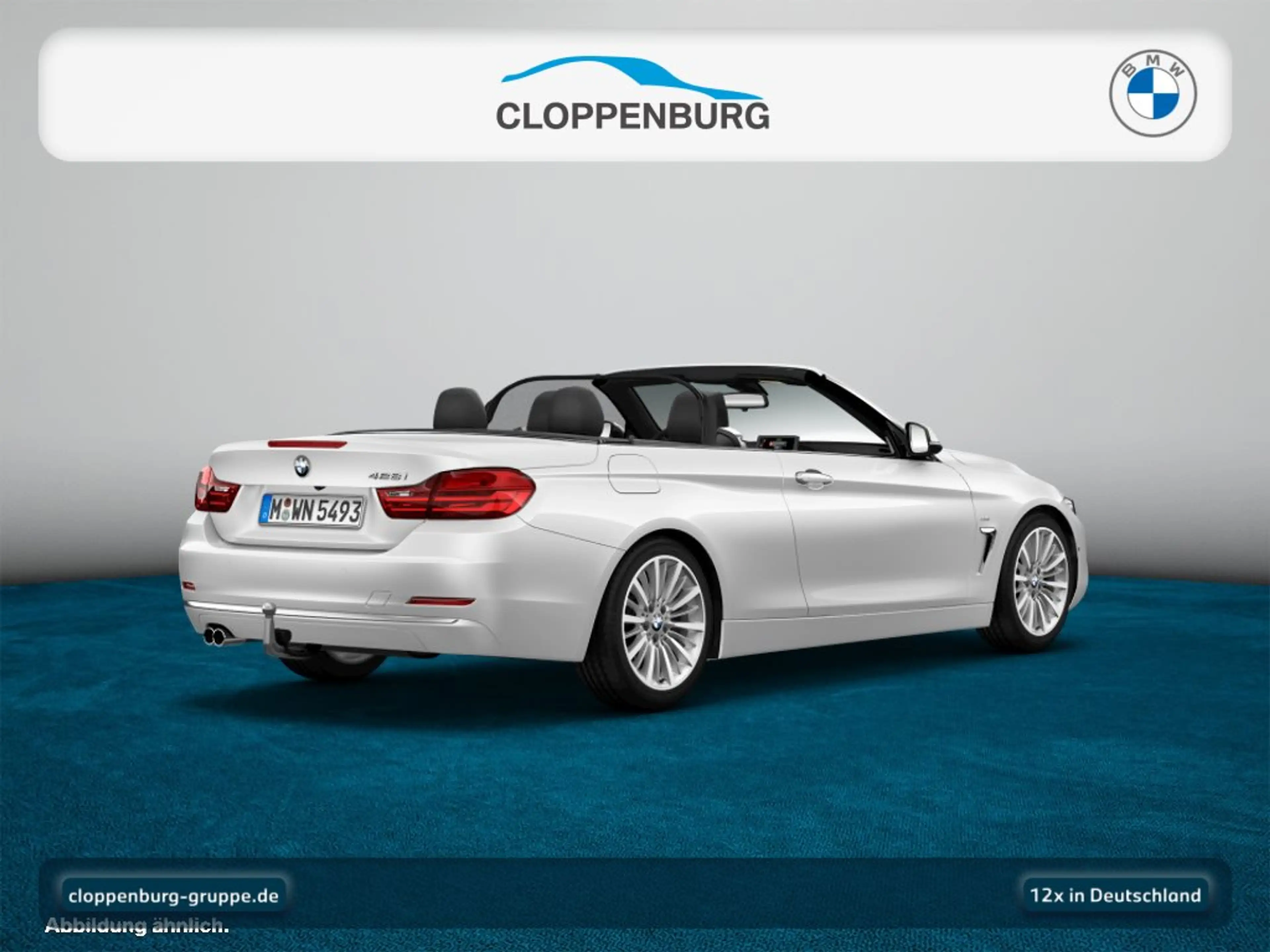 BMW 428 i Cabrio Luxury Line Luxury Head-Up+AHK+Navi — photo 2