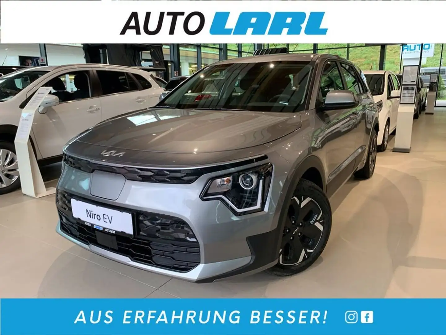 Kia e-Niro Niro EV Long Range 64kWh Titan Aut. Grau - 1