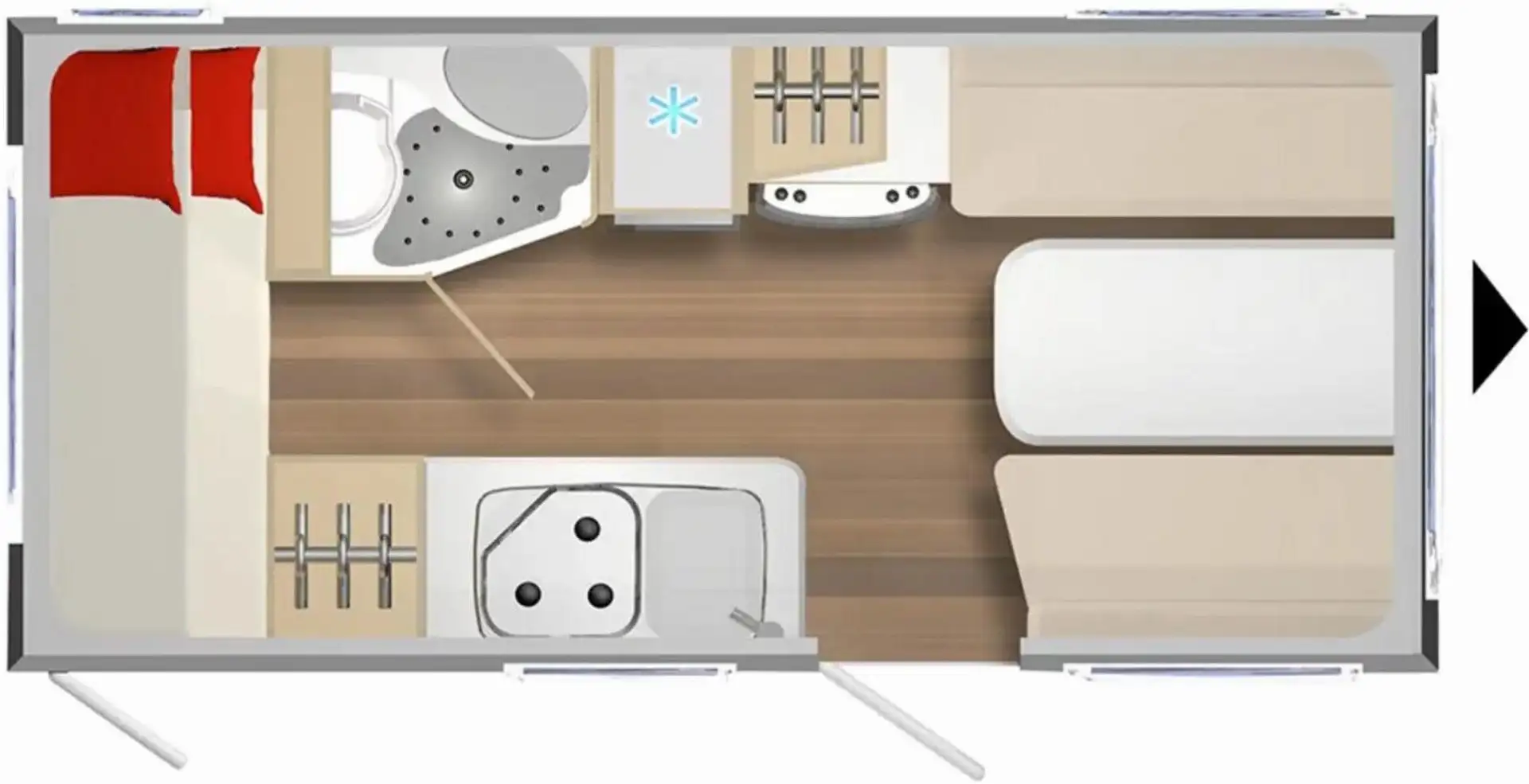 Bürstner Premio Life 415 TK Active Paket Wit - 2