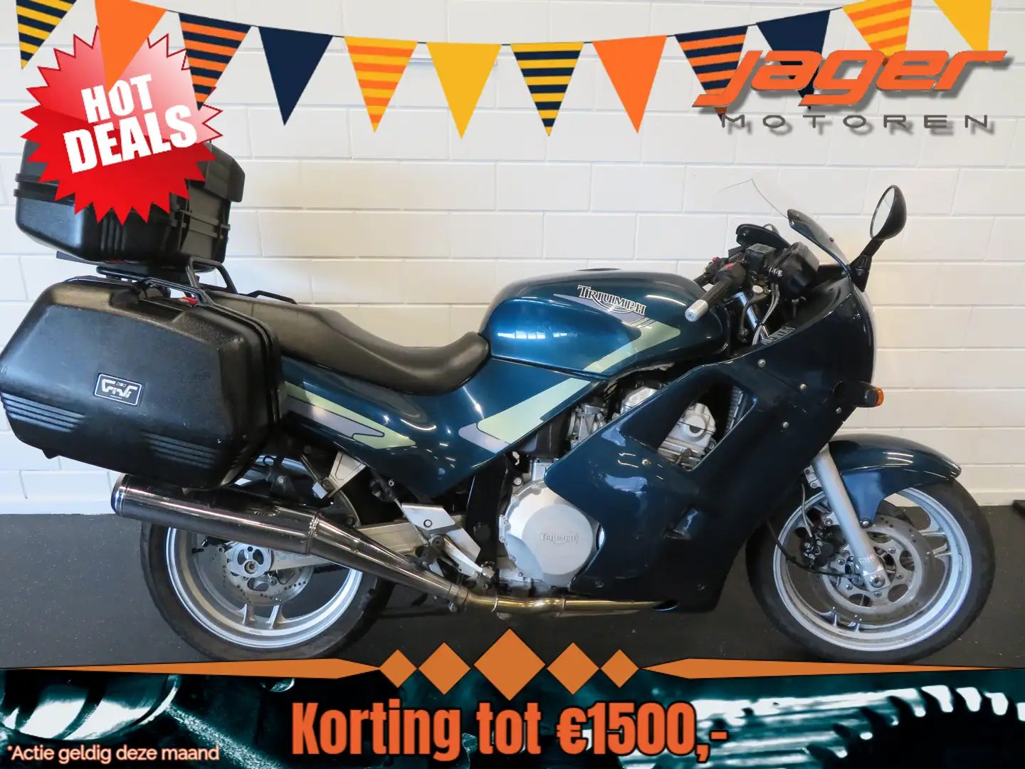 Triumph Trophy 1200 KOFFERS Verde - 1