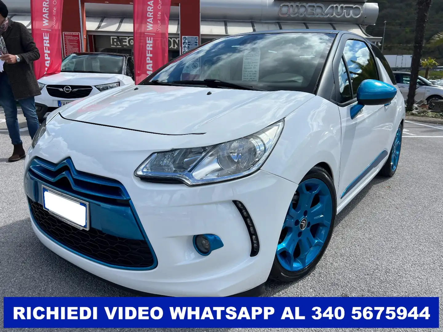 DS Automobiles DS 3 1.4 HDi 70  "STYLE TUNING " Fehér - 2