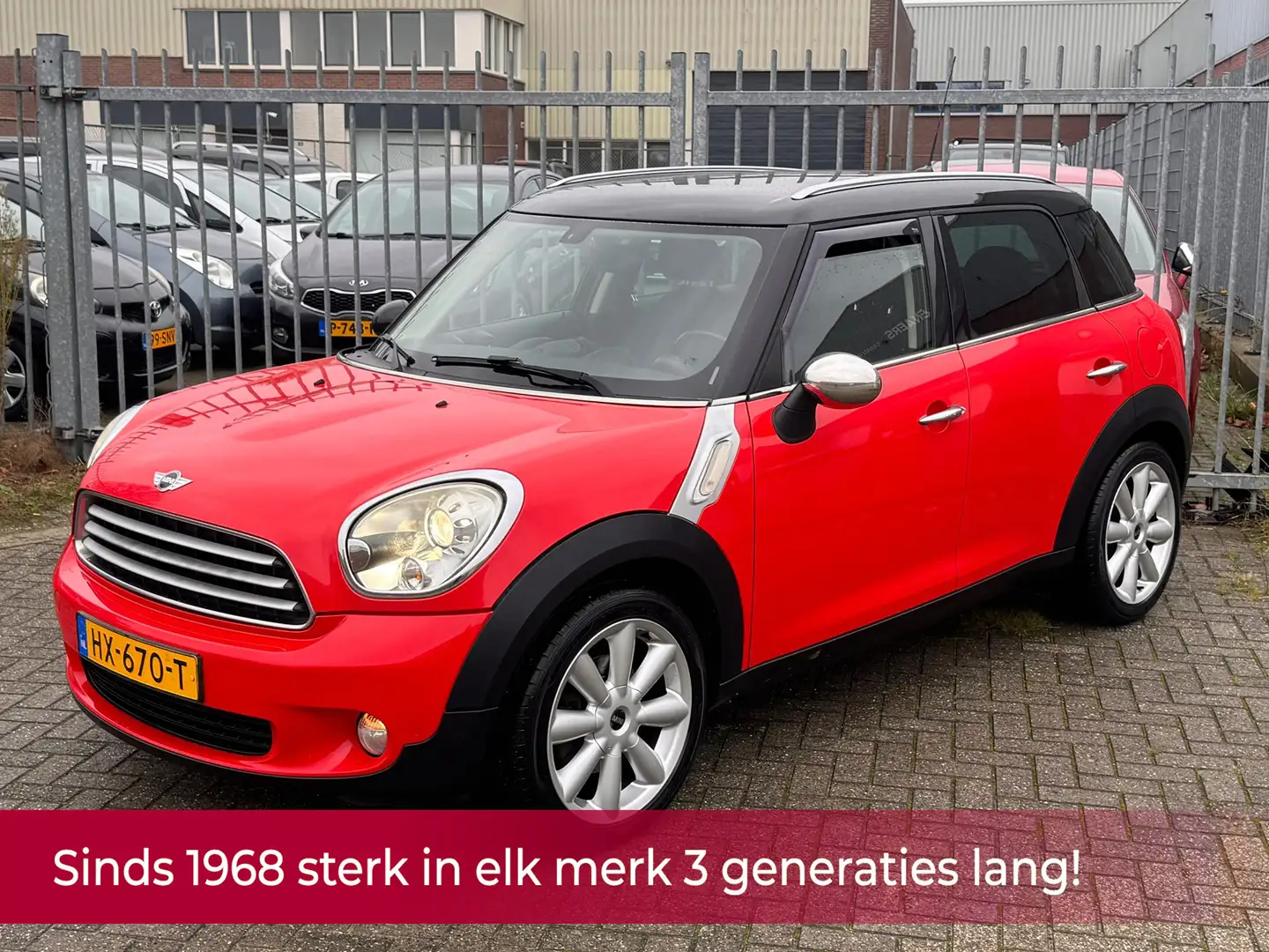 MINI Cooper Countryman Mini 1.6 Pepper 122PK! Stoelverwarming l Airco l 1 Rot - 1