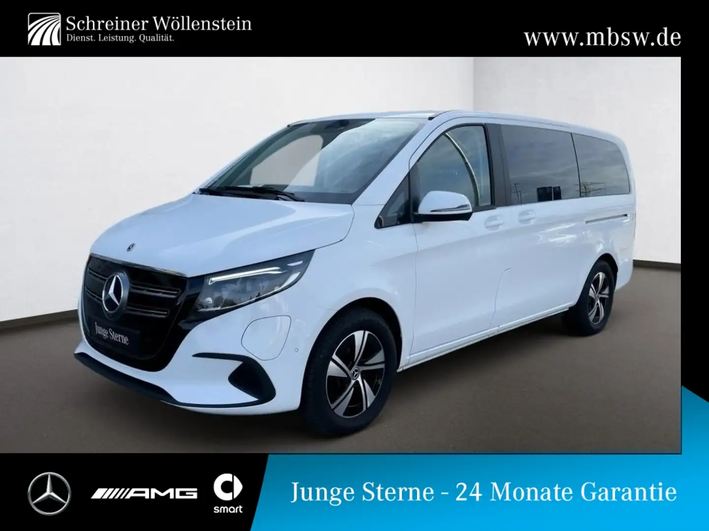 Mercedes-Benz EQV 300 L *THERMOTRONIC*EASY-PACK*MBUX*TEMPMATIC Weiß - 1