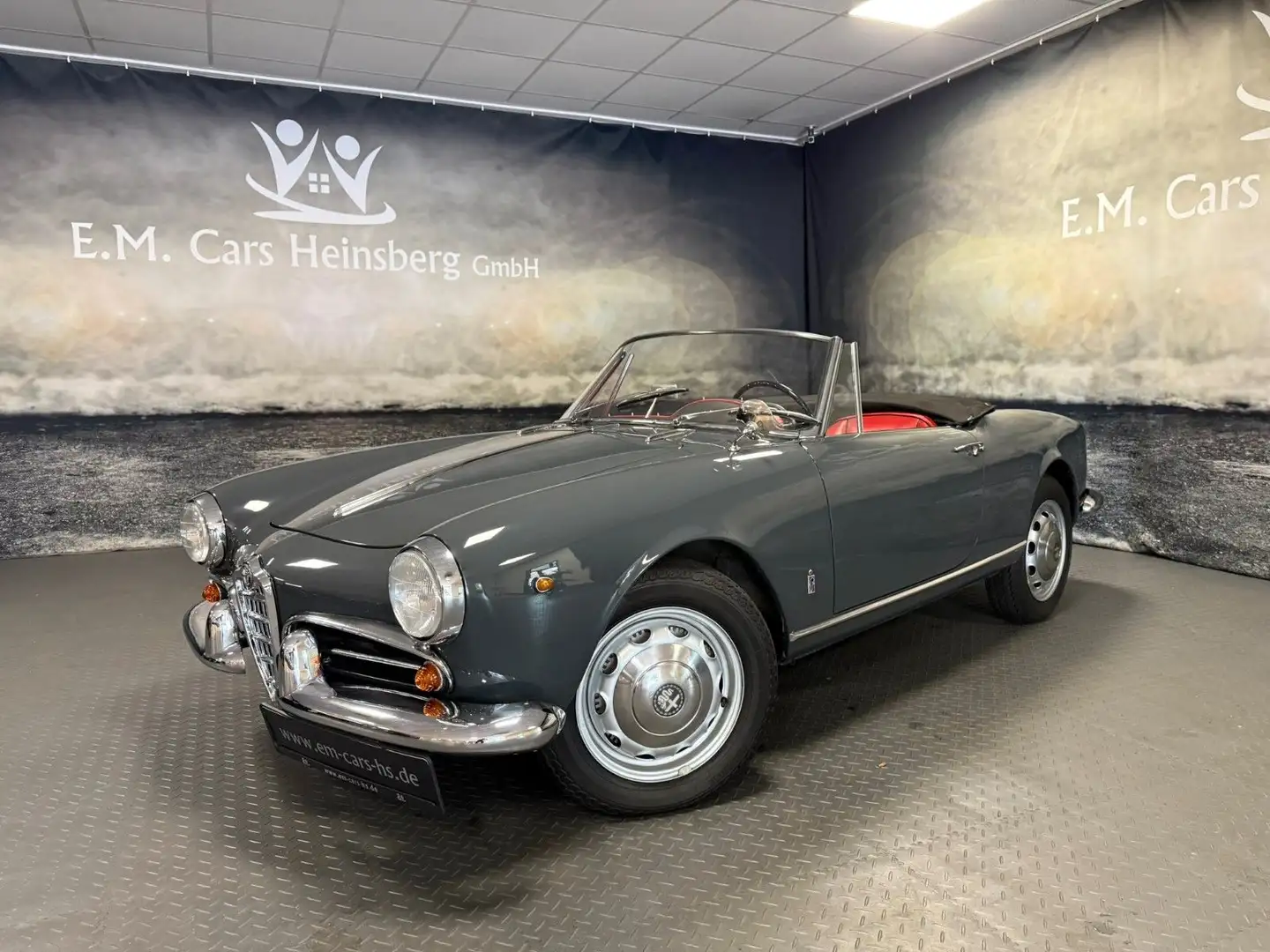 Alfa Romeo Giulietta Spider 1300 Serie 10104 Note 2+ *1960* Gris - 2