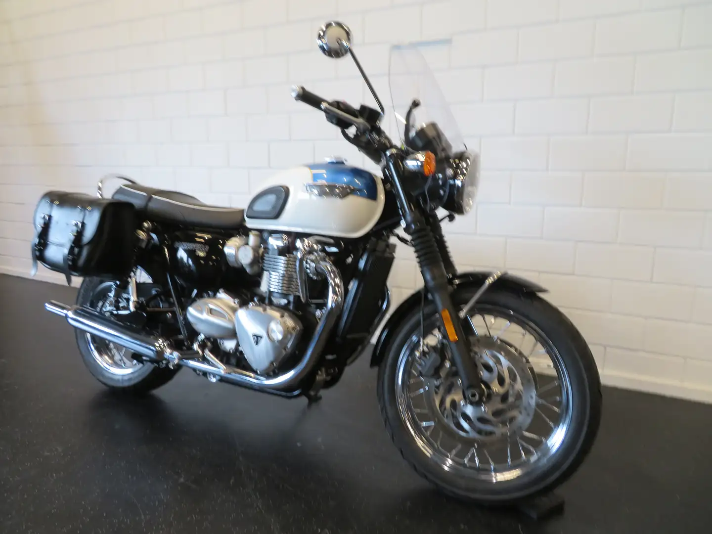 Triumph Bonneville T120 FULL! HISTORIE Albastru - 2
