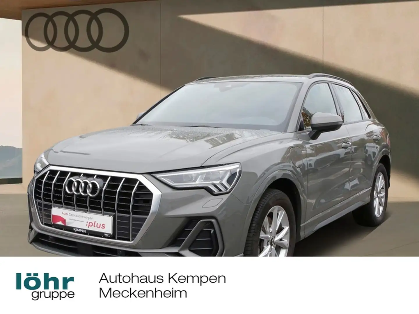 Audi Q3 45 TFSI e S line AHK Navi+VC PDC Matrix-LED Sit... Grau - 1