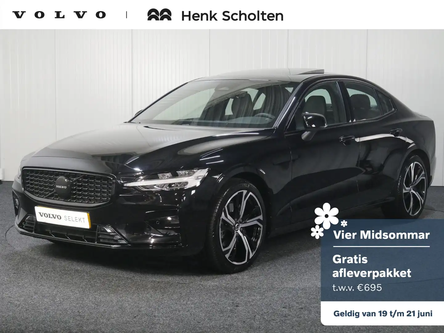Volvo S60 B4 AUT7 197PK Plus Dark | Adaptieve Cruise Control Noir - 1