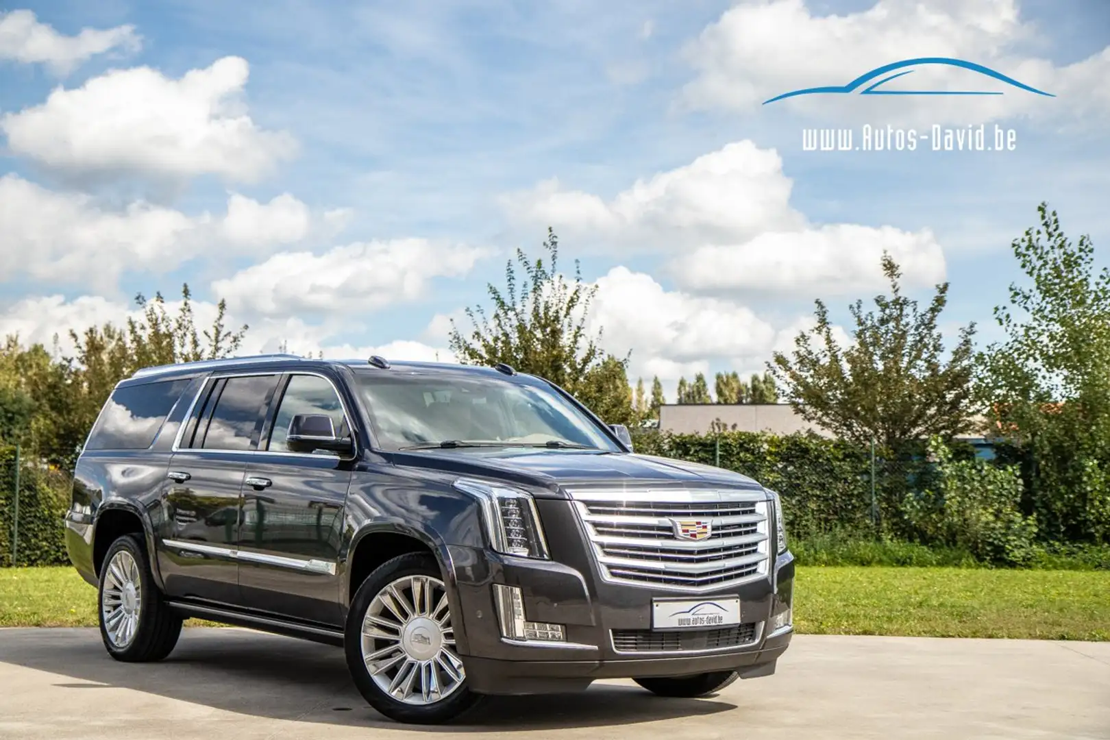 Cadillac Escalade Escalade 6.2 V8 ESV Platinum LPG / LICHTE VRACHT Gris - 1