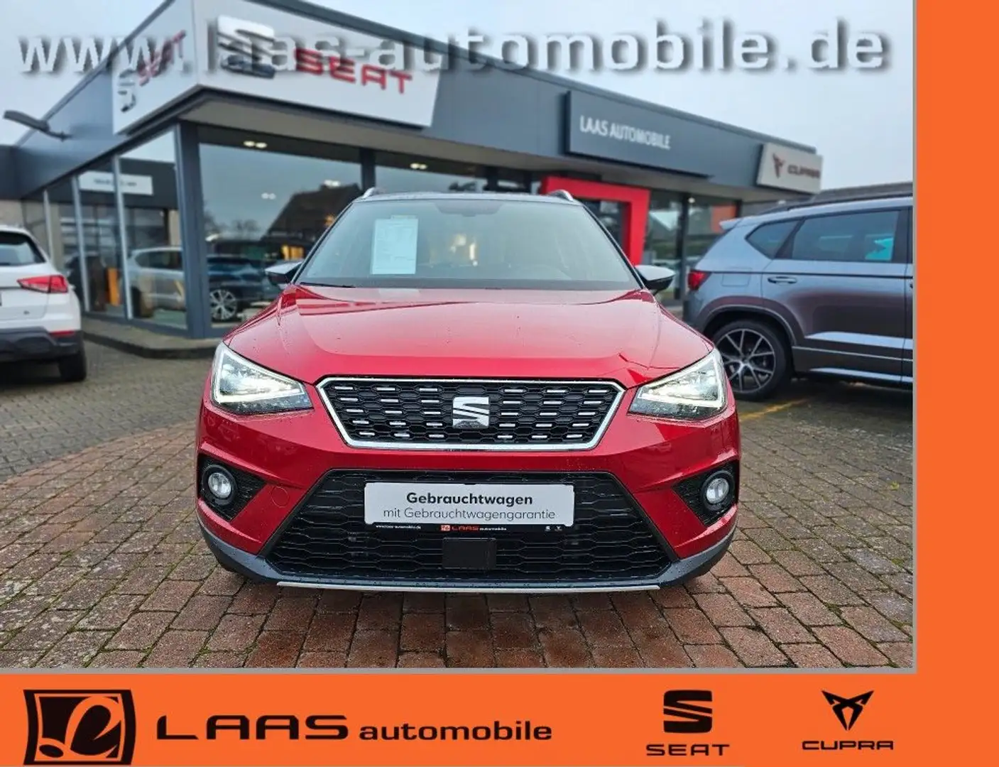 SEAT Arona 1.0TSI Xcellence -NAVI/LED/Sitzheiz./PDC- Rot - 2