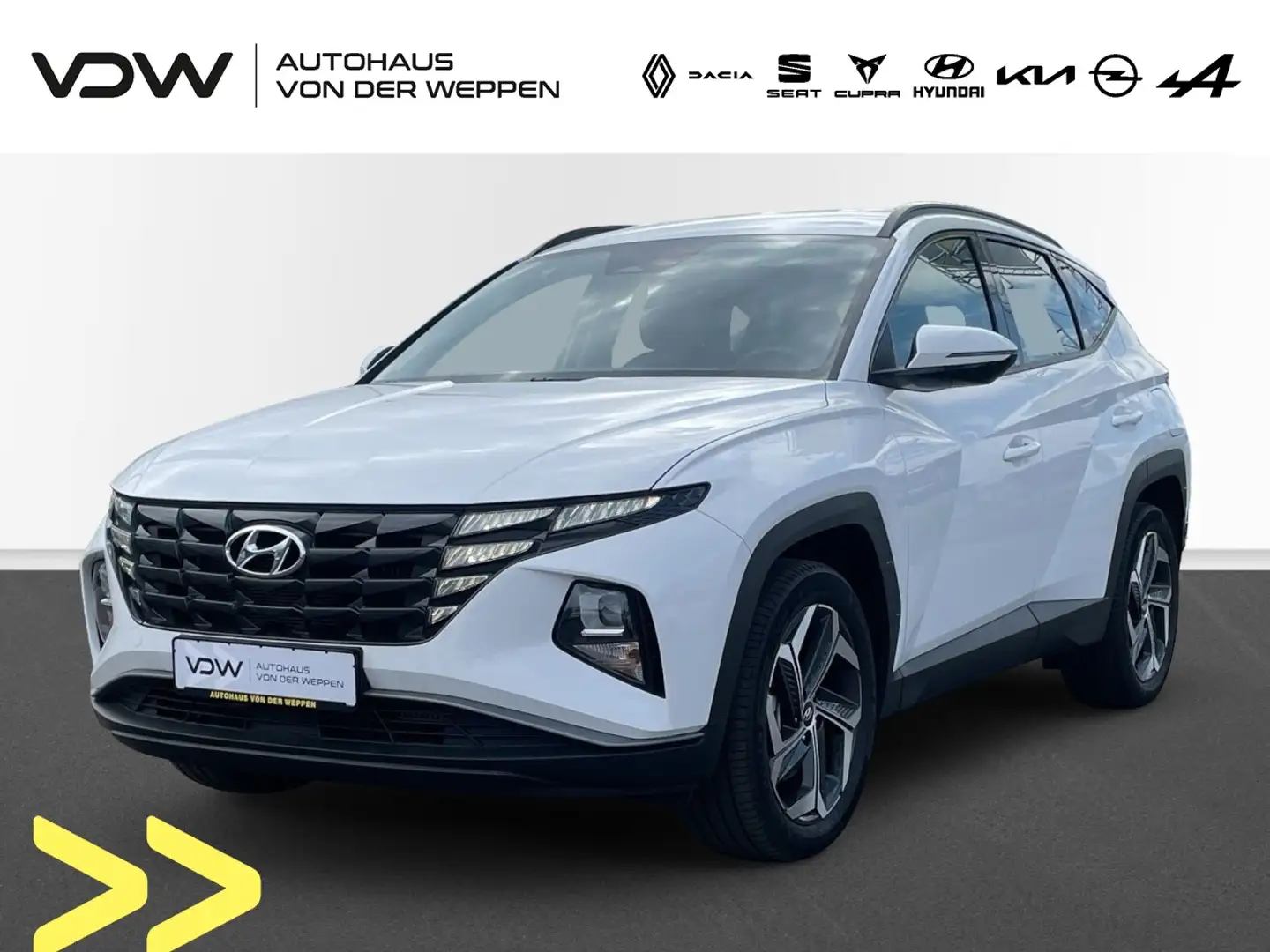 Hyundai TUCSON PLUG-IN-HYBRID ALLRAD+ NAVIGATIONS-PAKET! Klima Blanc - 1