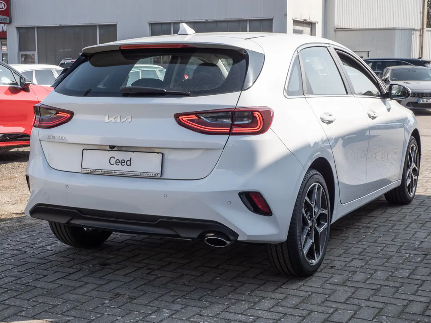 Kia Ceed / cee'd Weiß - 2