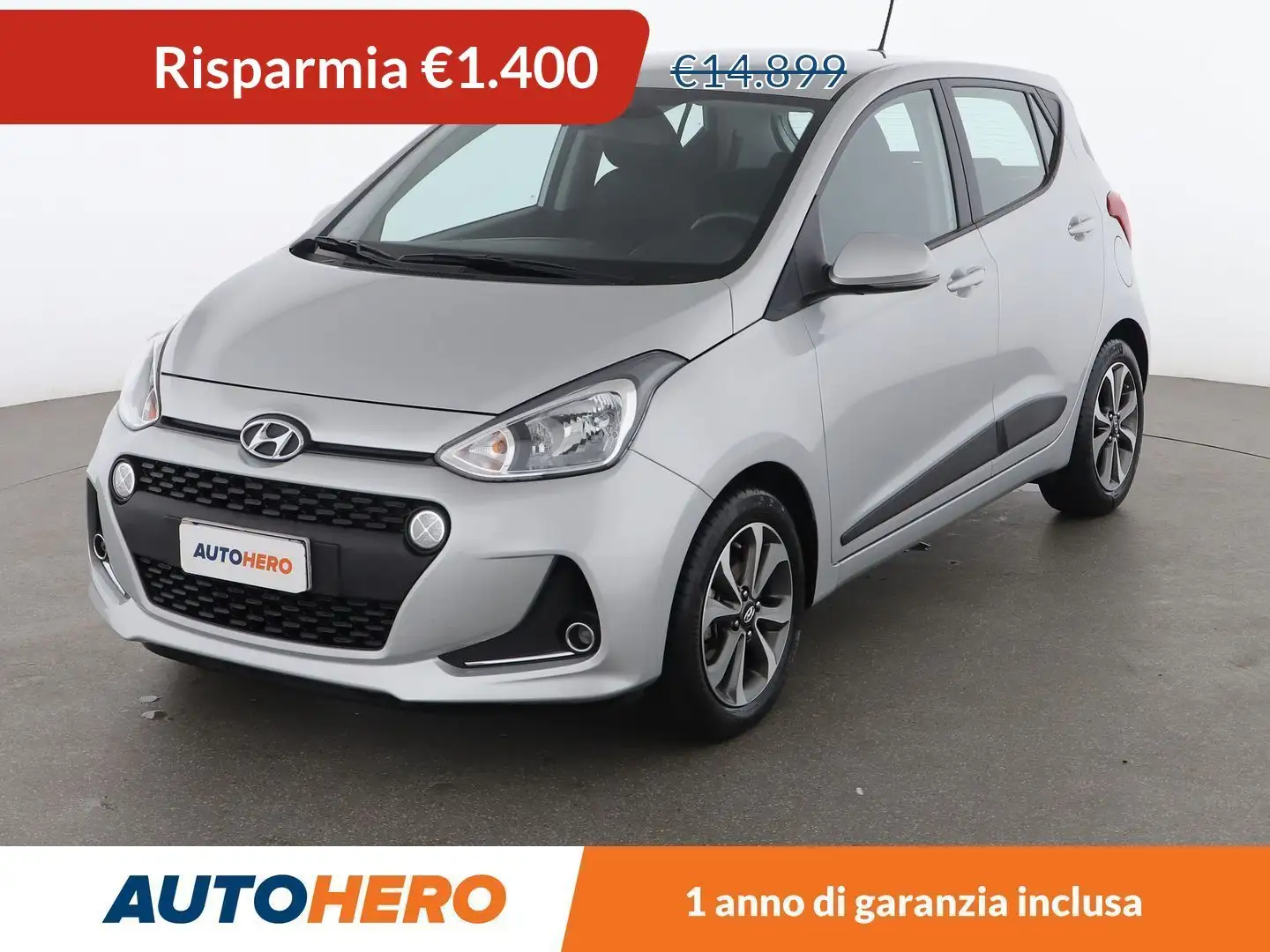 Hyundai i10 1.0 Prime A/T Argento - 1