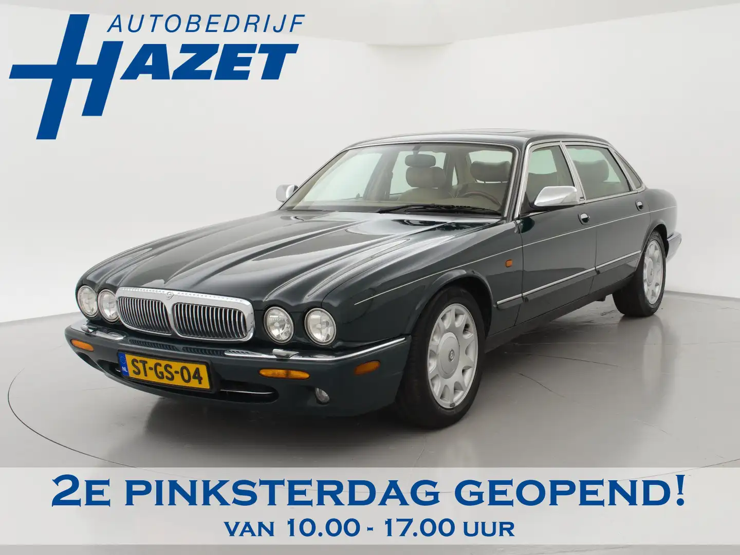 Daimler Super V8 4.0 364 PK SUPERCHARGED AUT. *ORIG. NL* + SCHUIFDA Groen - 1