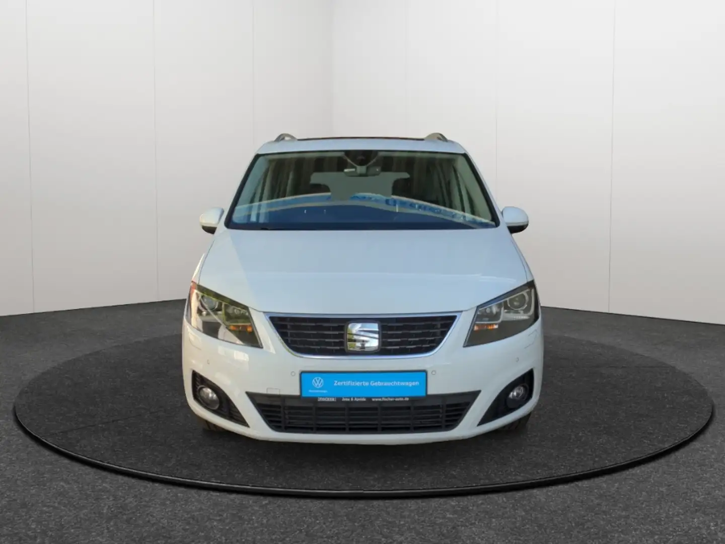 SEAT Alhambra 2.0TDI DSG XCELLENCE Xenon Navi ACC Panoramad. 7-S Weiß - 2
