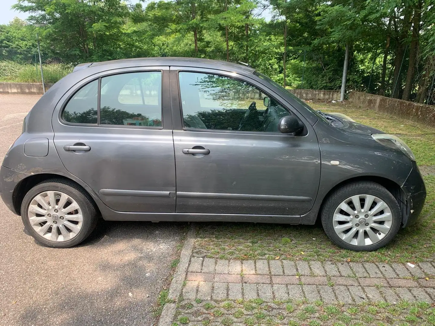 Nissan Micra Micra III 2008 5p 1.5 dci Active Luxury Grigio - 1