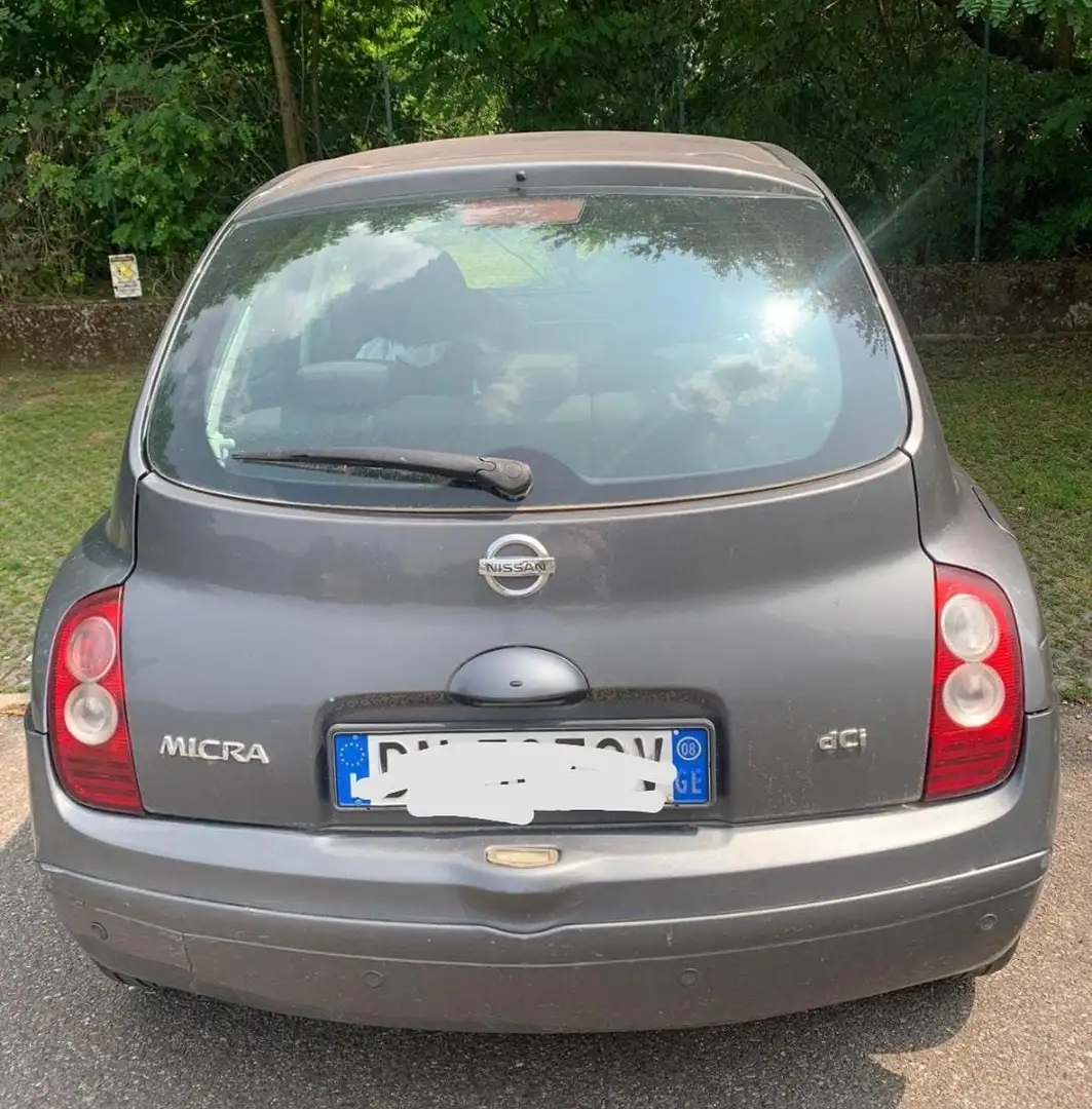 Nissan Micra Micra III 2008 5p 1.5 dci Active Luxury Grigio - 2