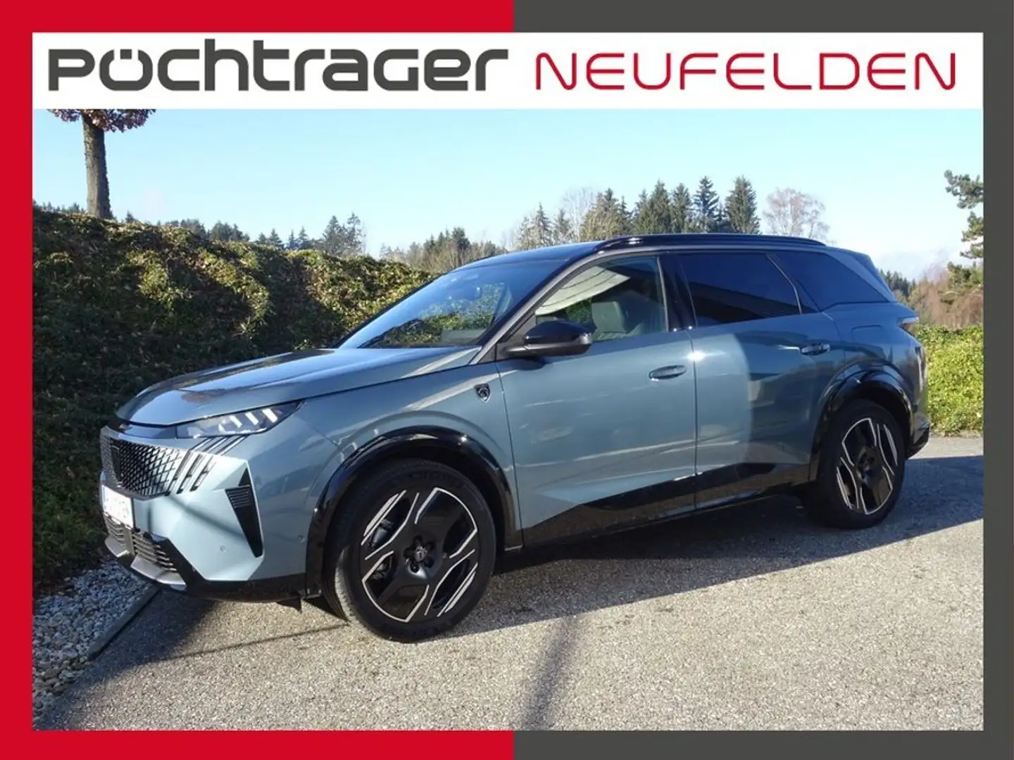 Peugeot 5008 GT Elektro 210 Schiebedach Massagesitze Blau - 1