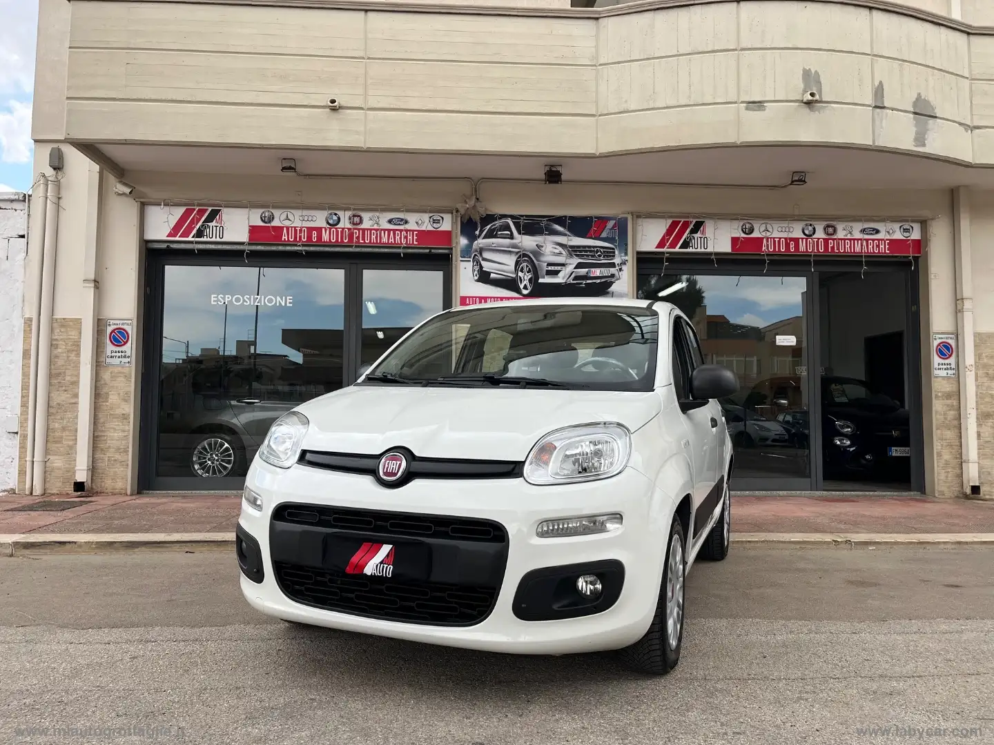 Fiat Panda 1.2 Lounge Weiß - 2
