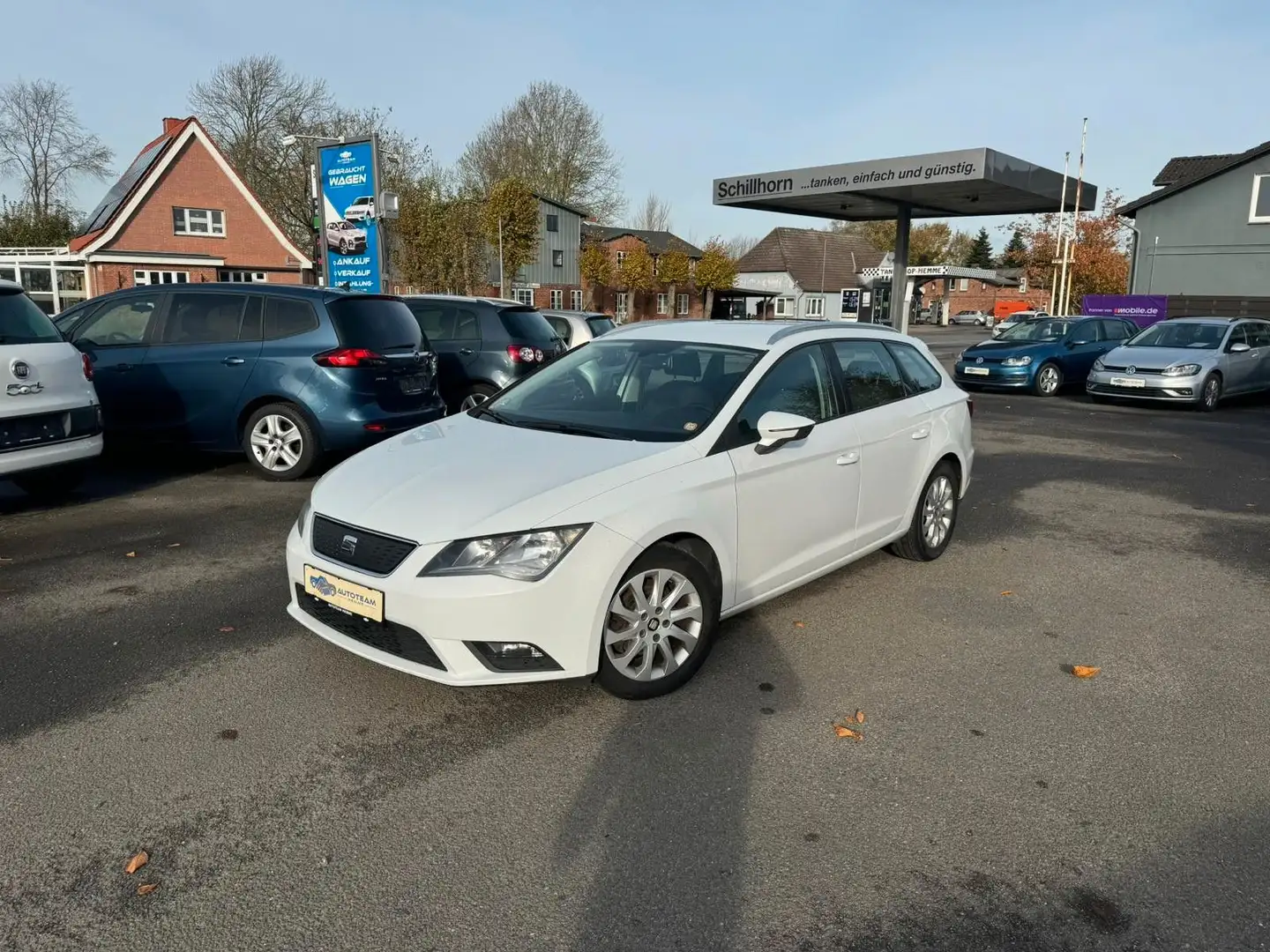 SEAT Leon ST HU+SERVICE NEU/KLIMA/KAMERA/TEMPOMAT/SH Weiß - 1